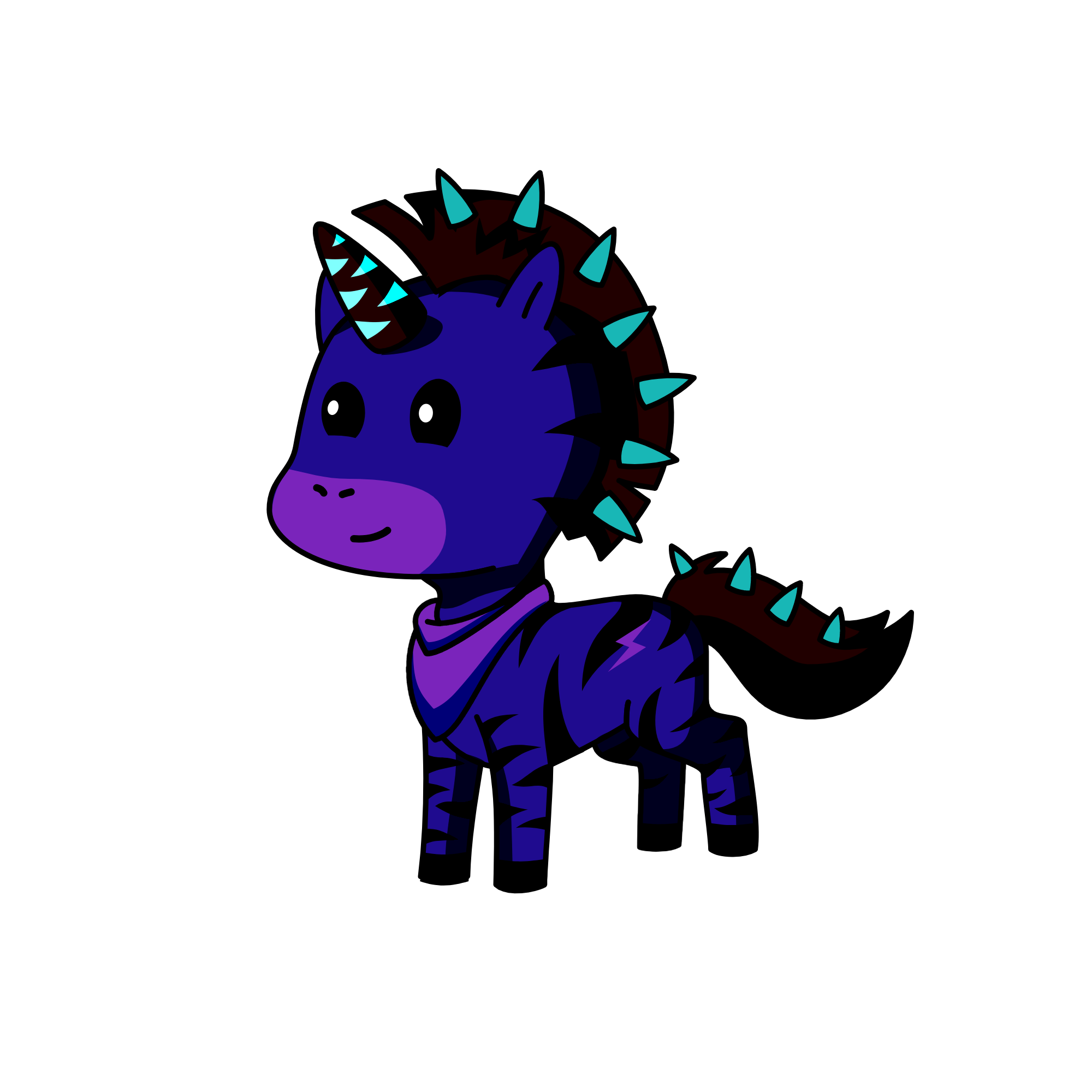 Hally, the unicorn