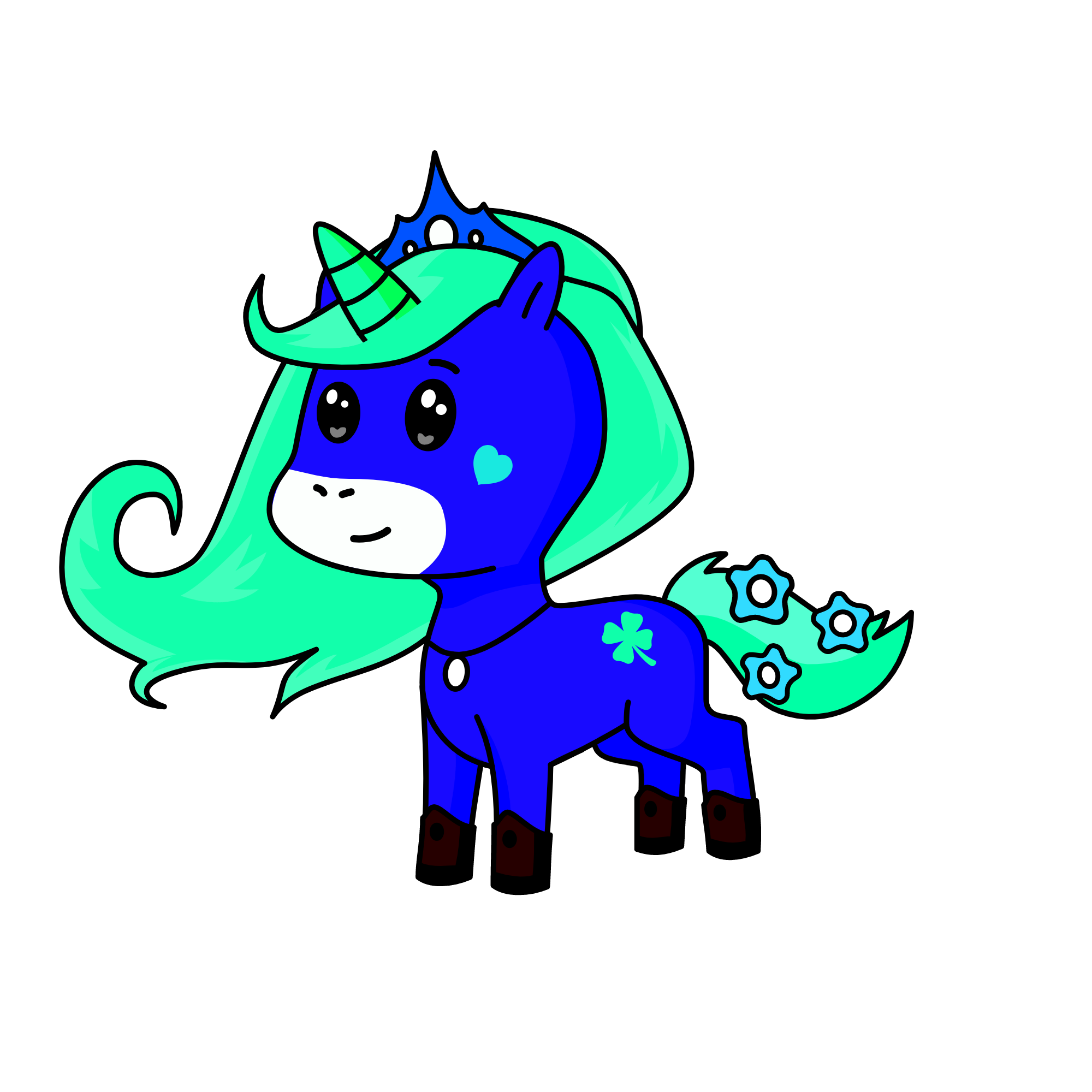 Ocean Princess, the unicorn