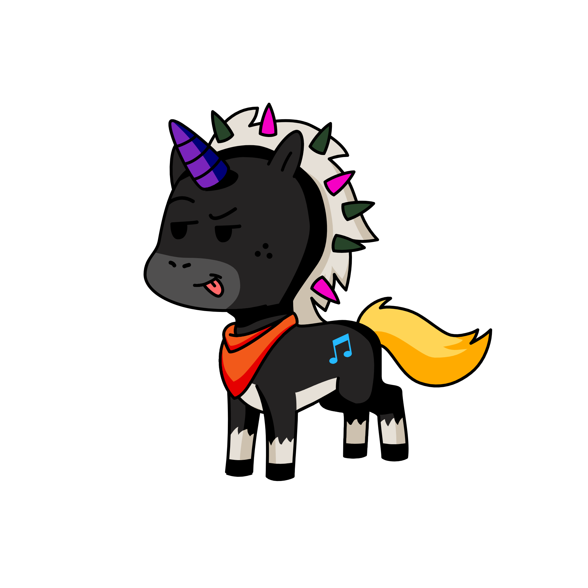 MidNight, the unicorn