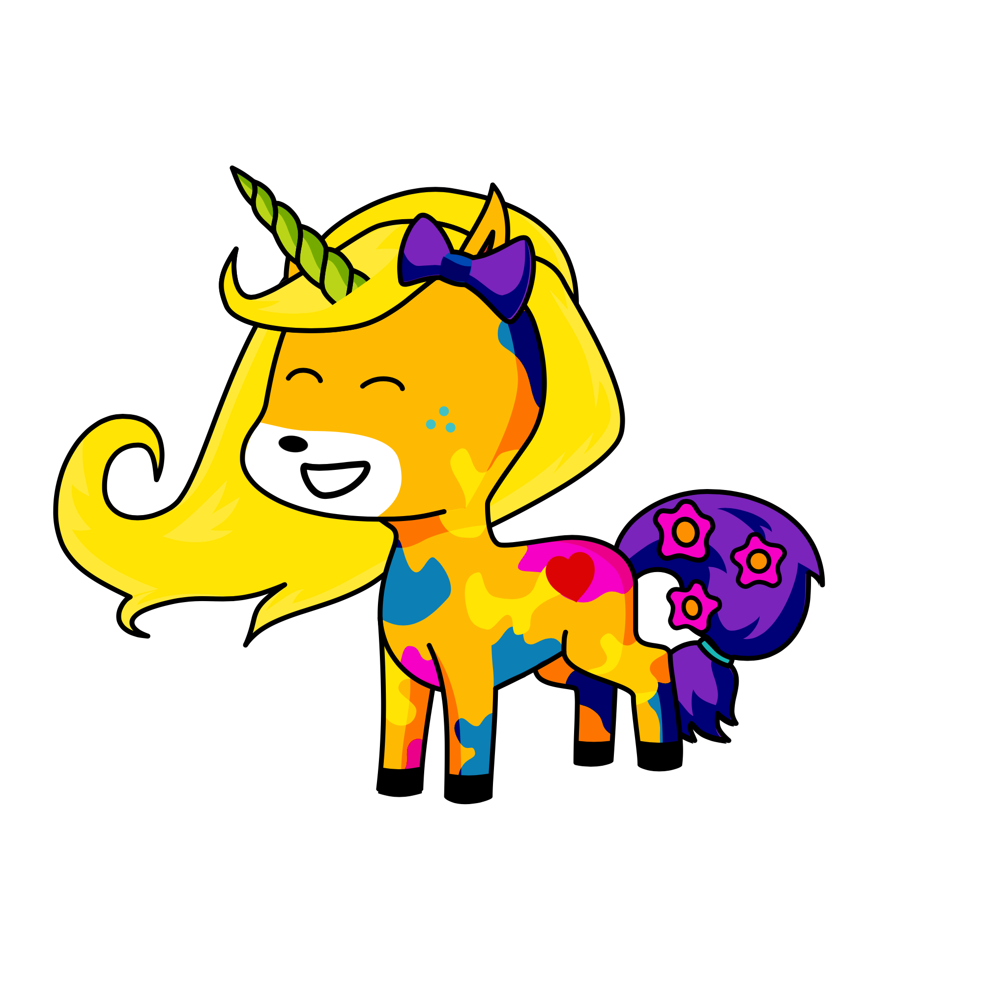Poop, the unicorn