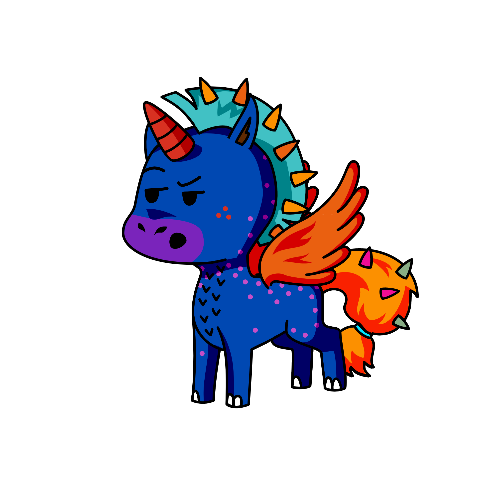 Poopan, the unicorn