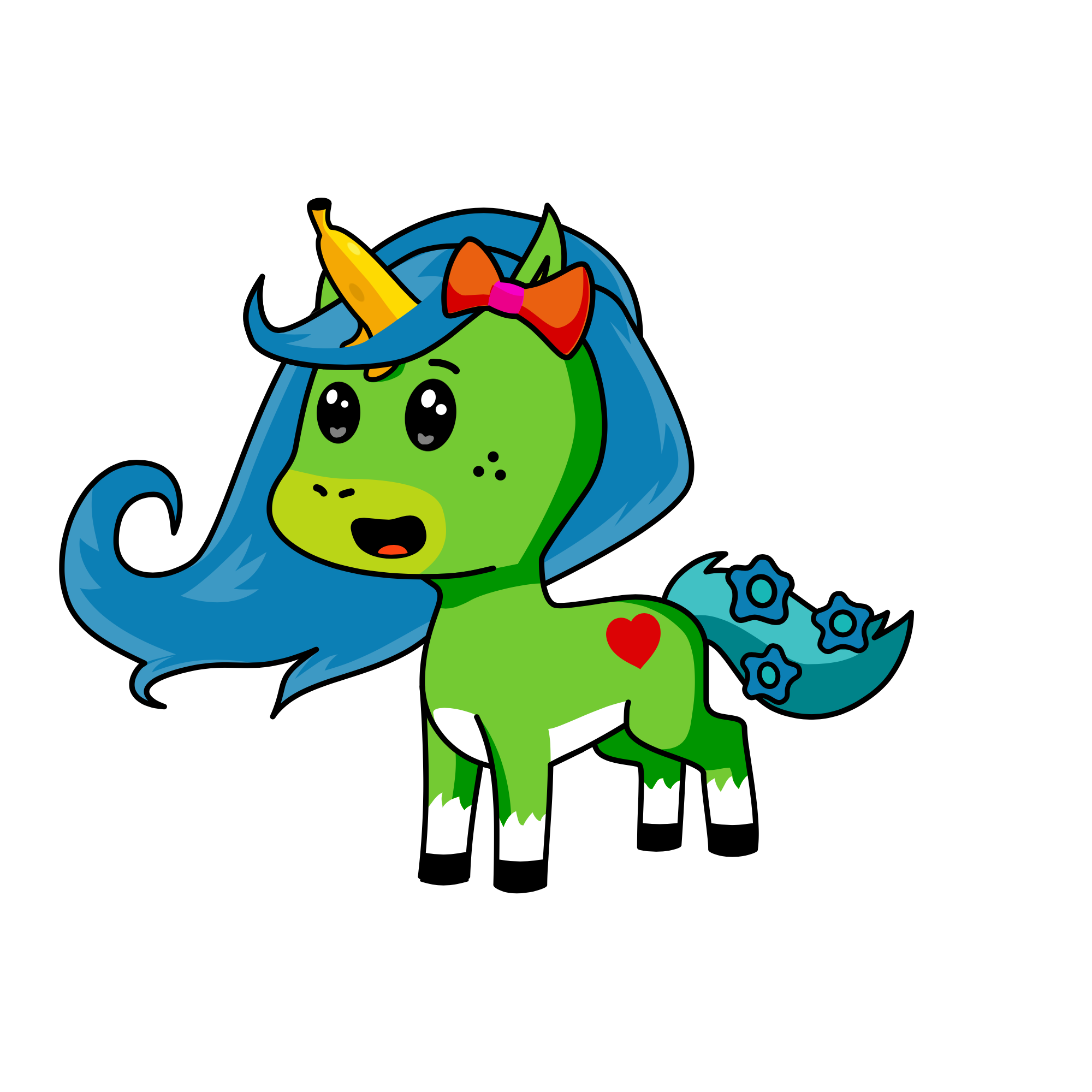 Ugly, the unicorn