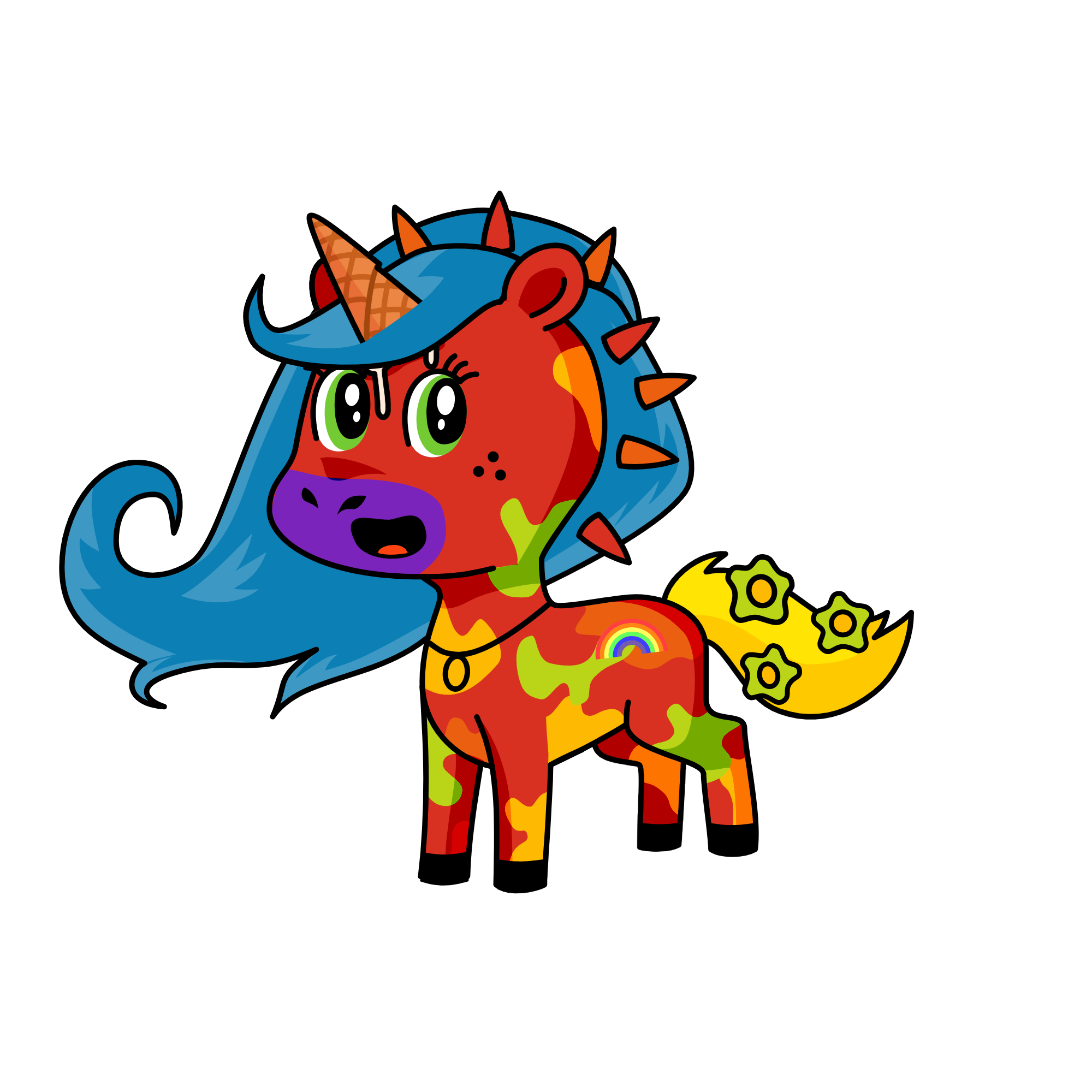 patch, the unicorn