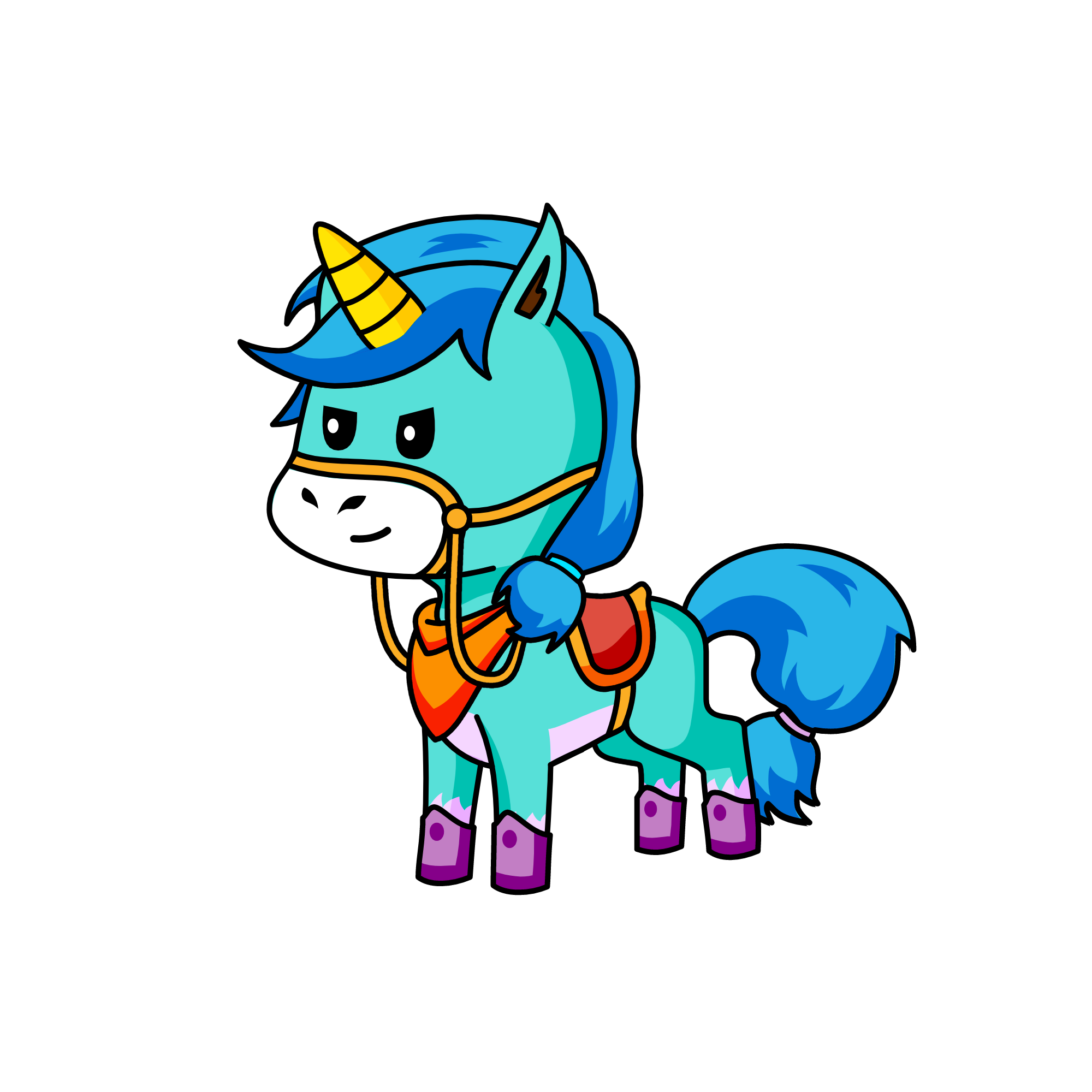 Ponnier, the unicorn