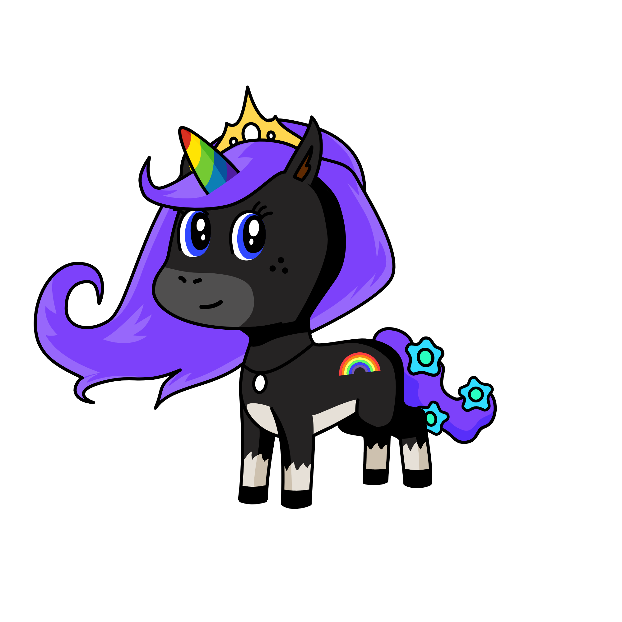 Luna, the unicorn