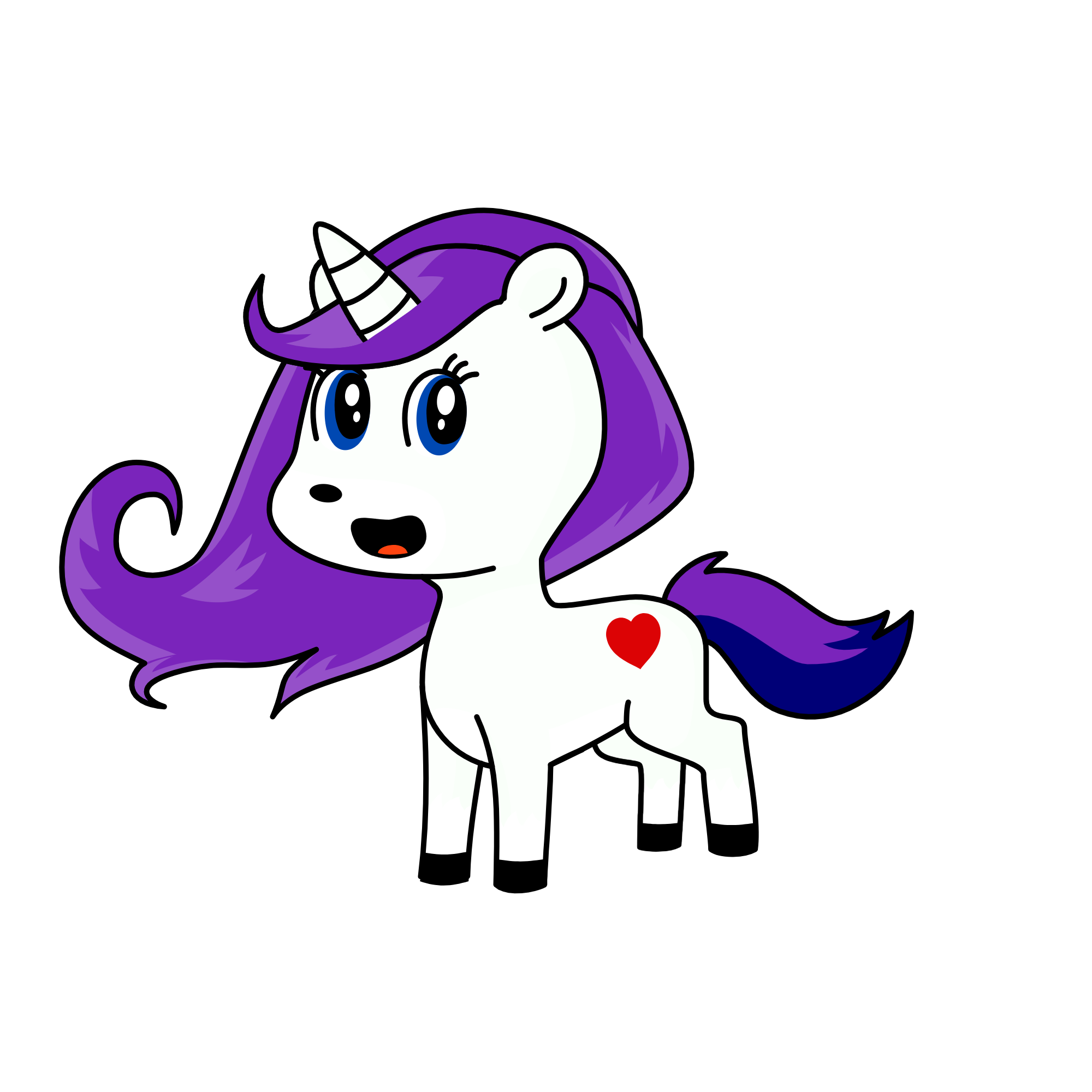 moon, the unicorn