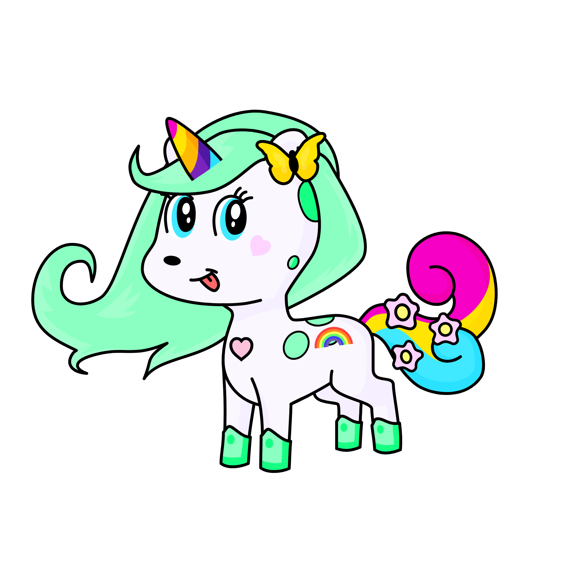Elly, the unicorn