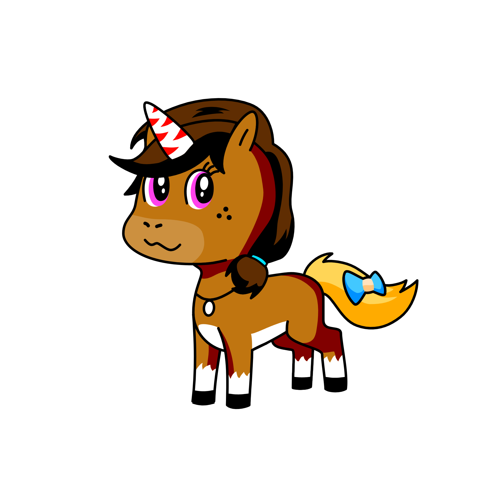 a, the unicorn
