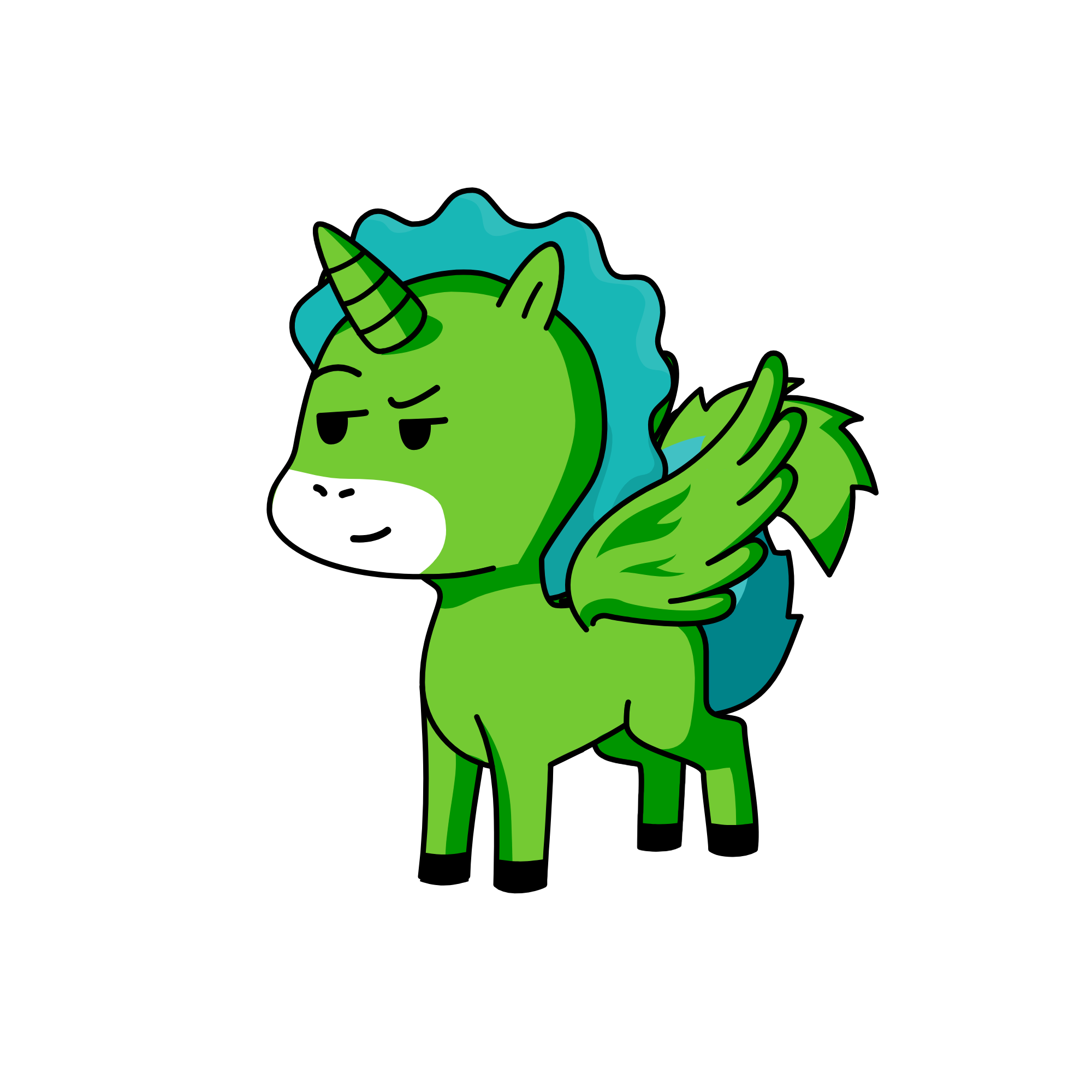 Barf, the unicorn