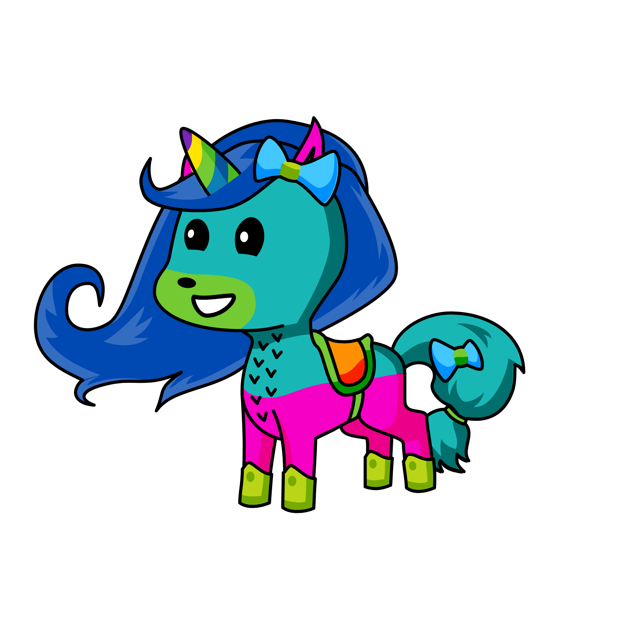 Horn Corn, the unicorn