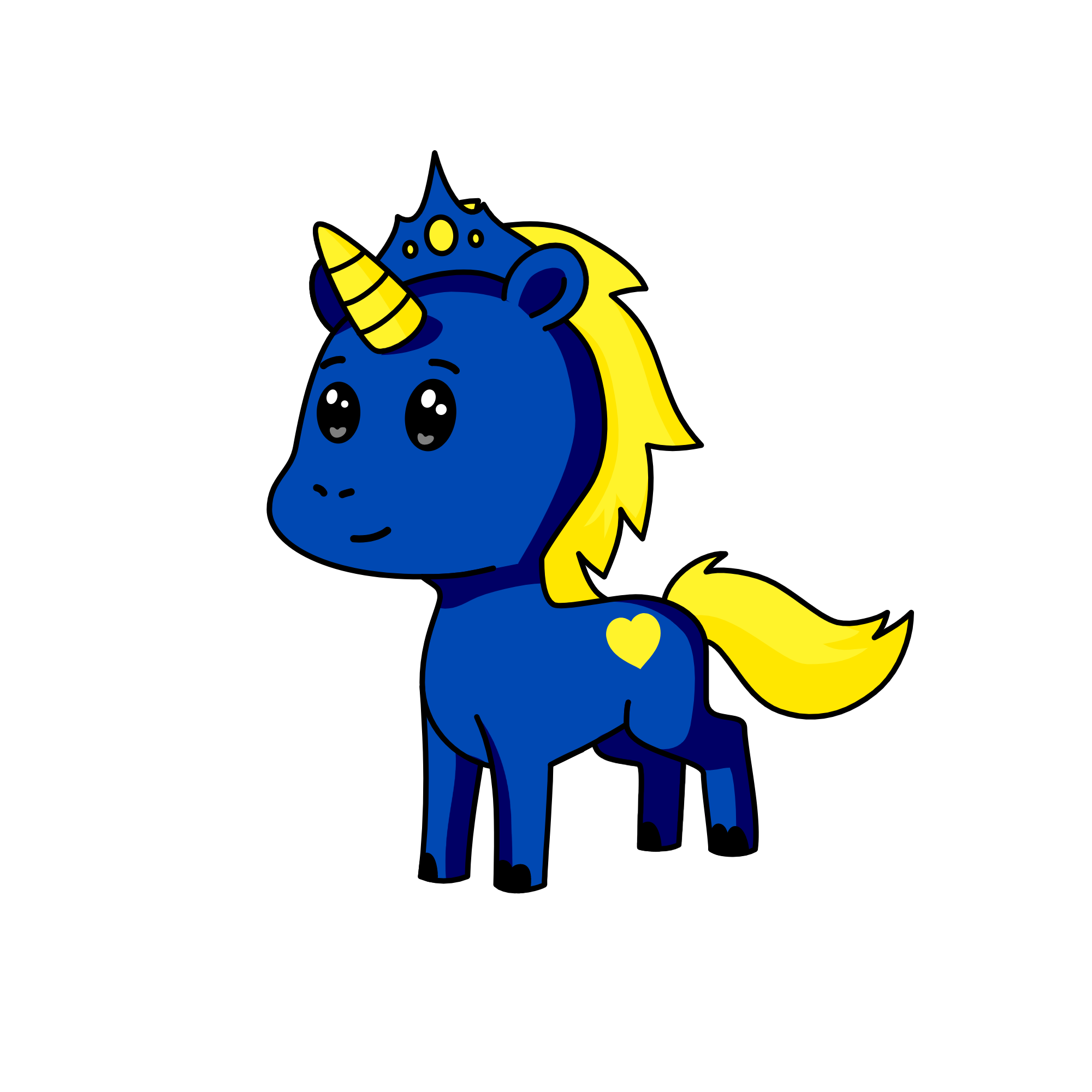 Lce unicorn mascot, the unicorn