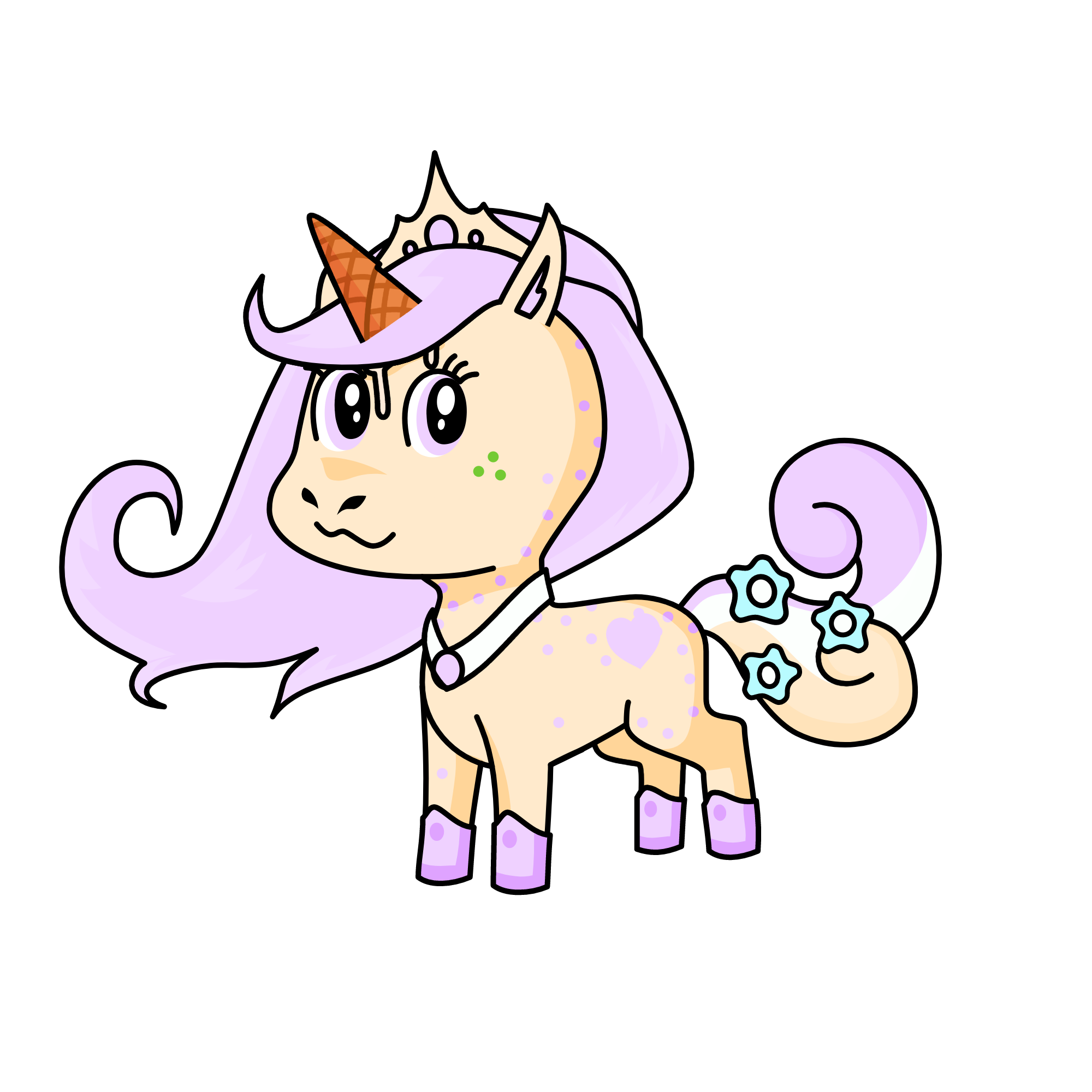 Cake caky, the unicorn