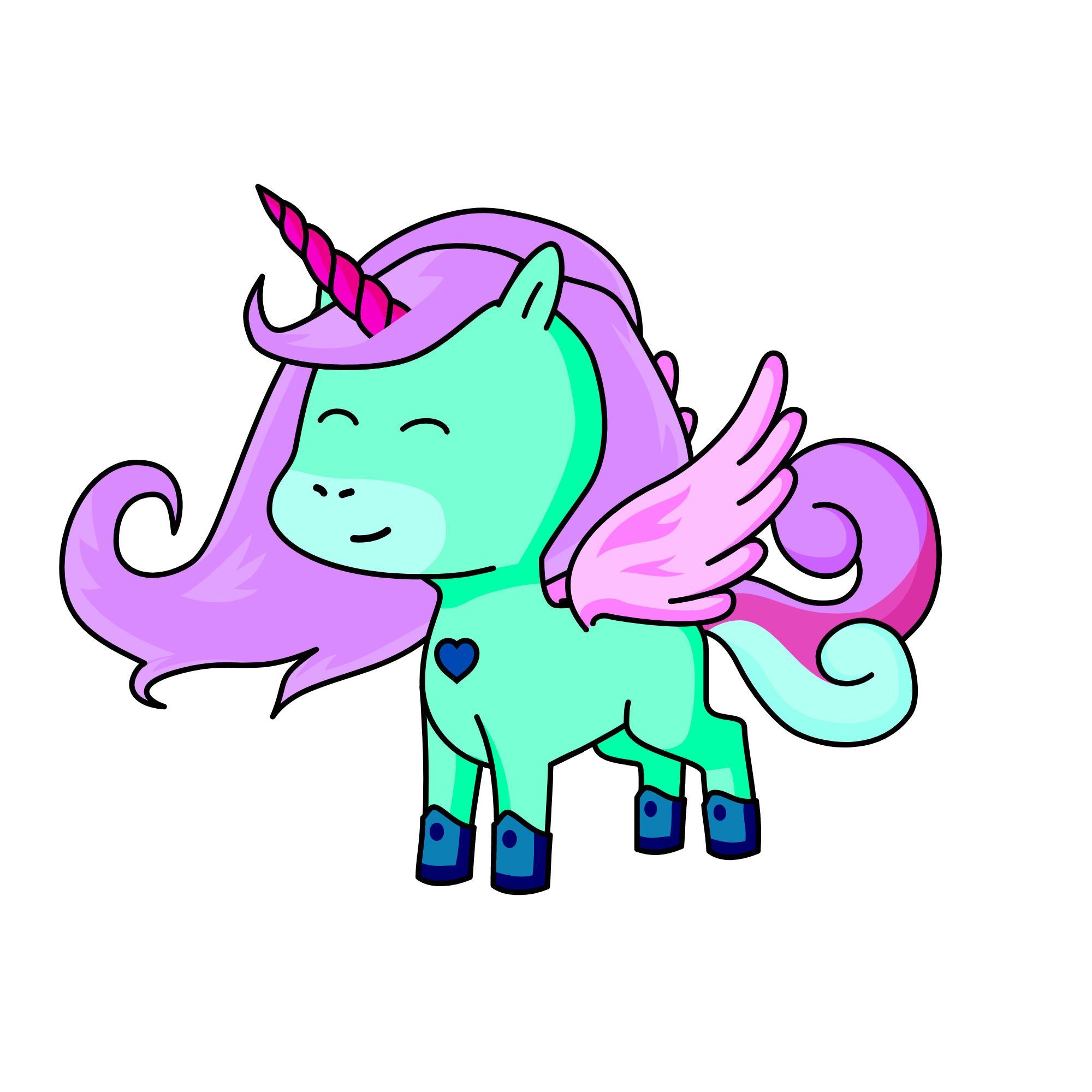 I ❤️ Ccorn, the unicorn