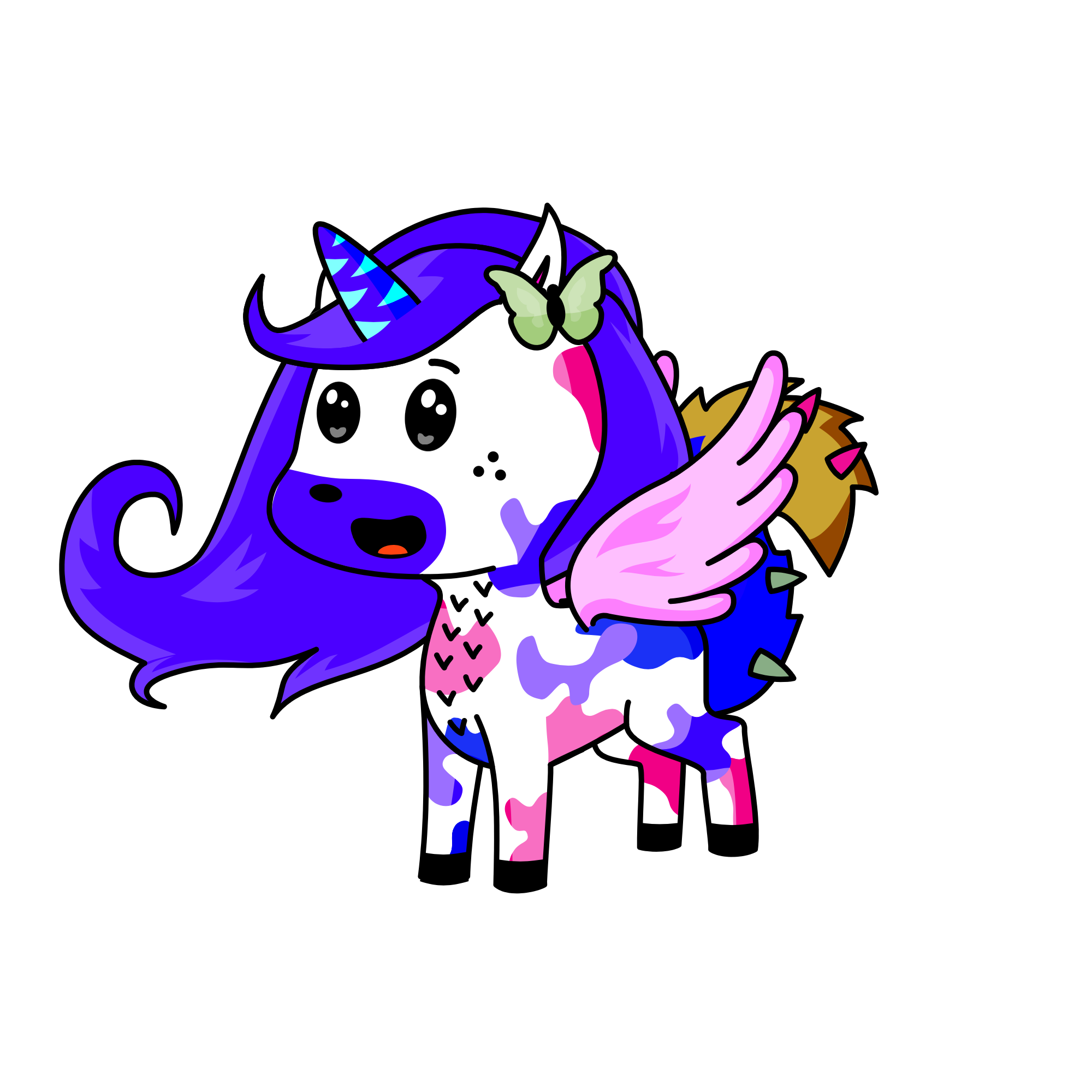 Magic unicorns 🦄 , the unicorn