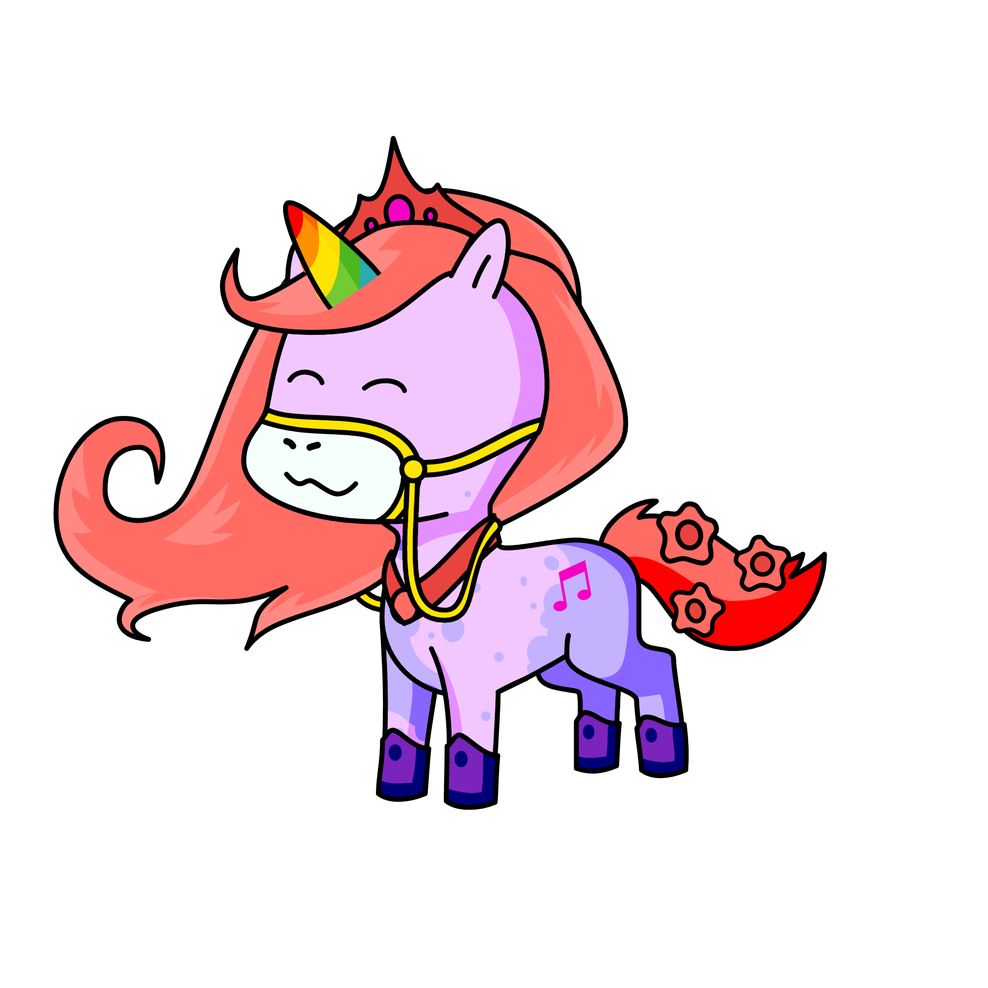 Princes of unicorns, the unicorn