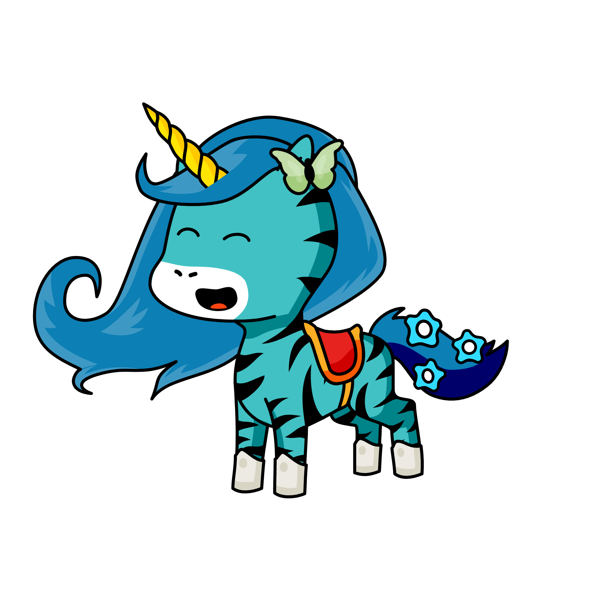 Sky, the unicorn