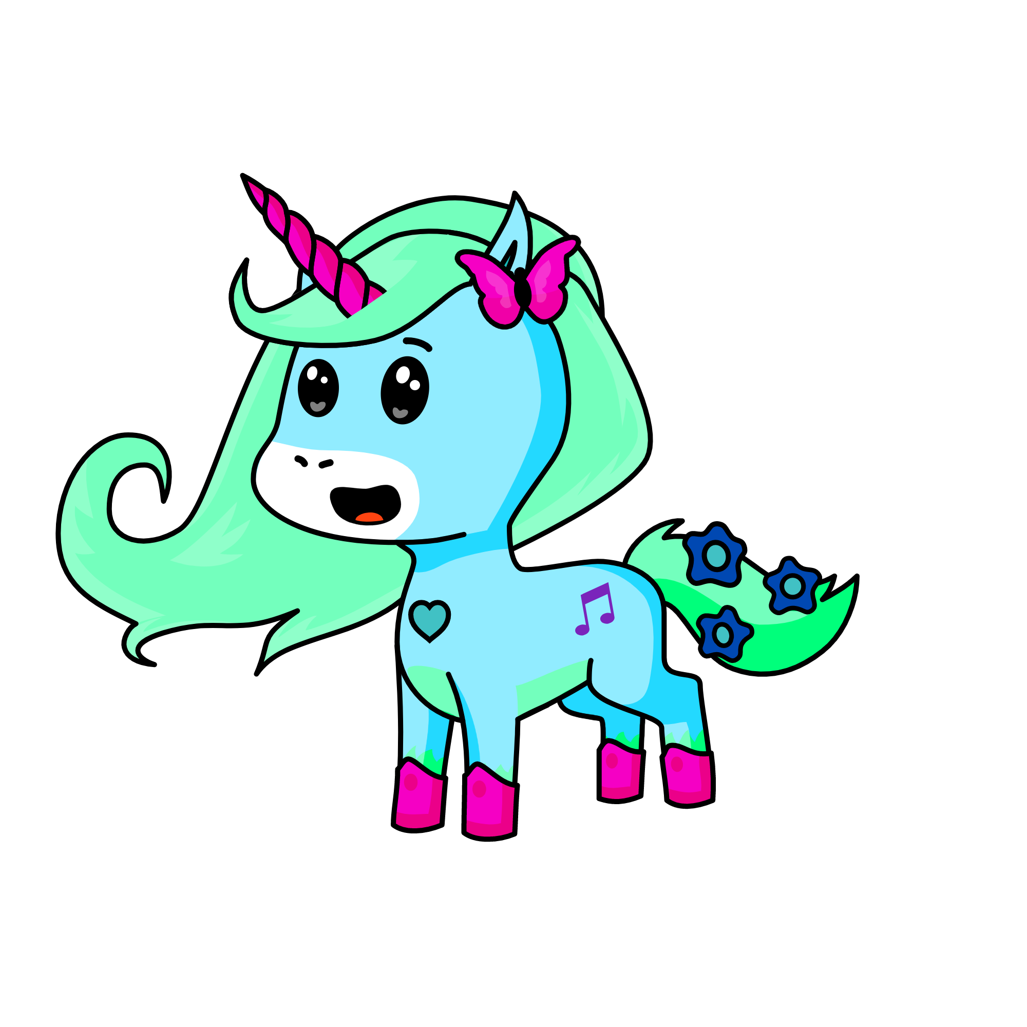 cutie, the unicorn