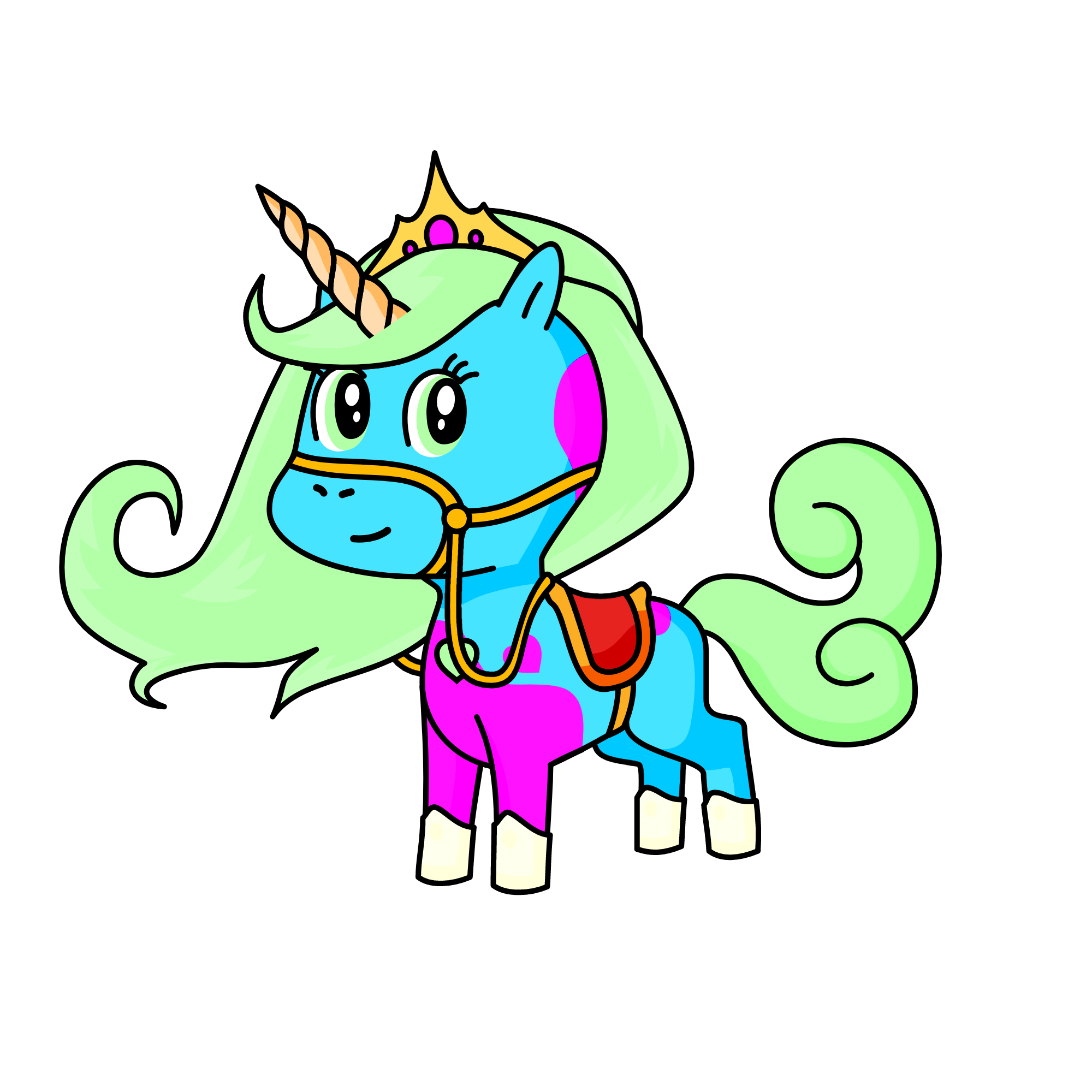 Angel the Narwhalcorn, the unicorn