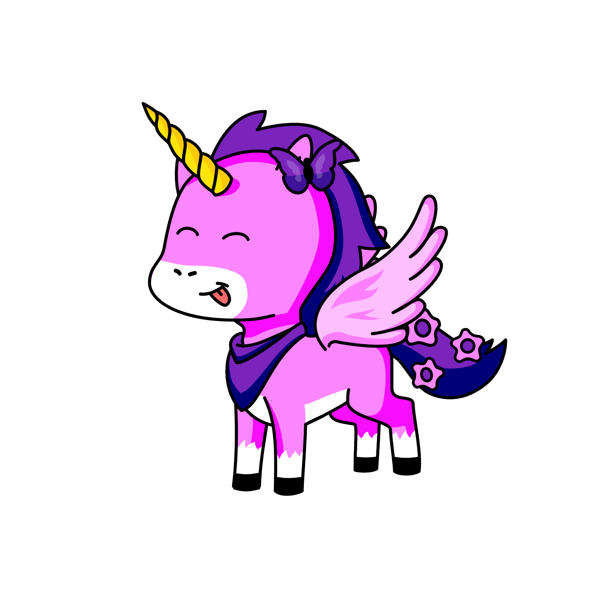 Lilac, the unicorn