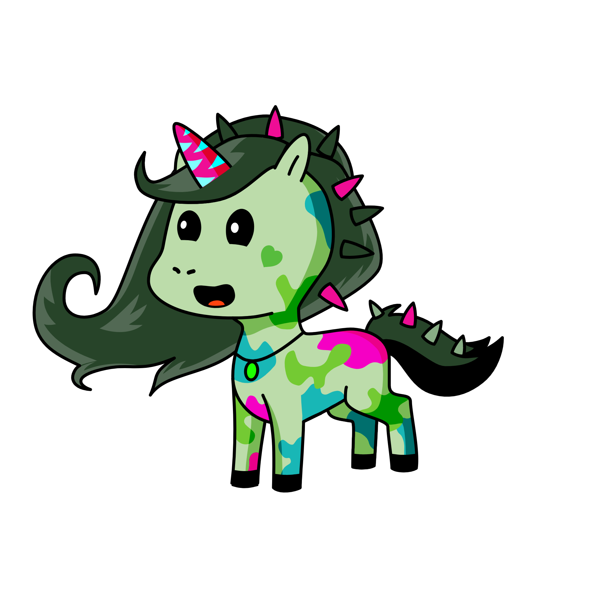 PrincessPrickles, the unicorn