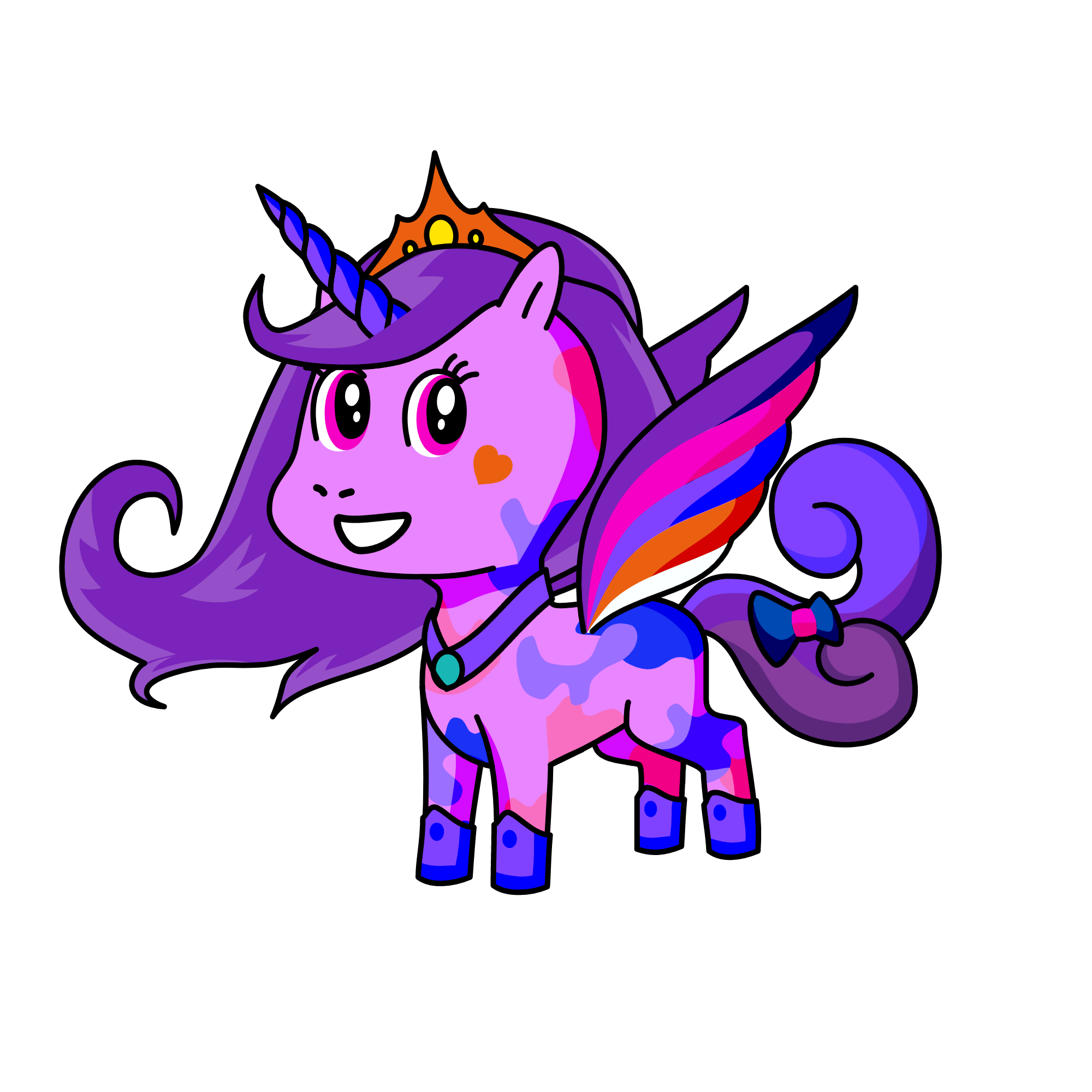 Amethyst Tormaline, the unicorn