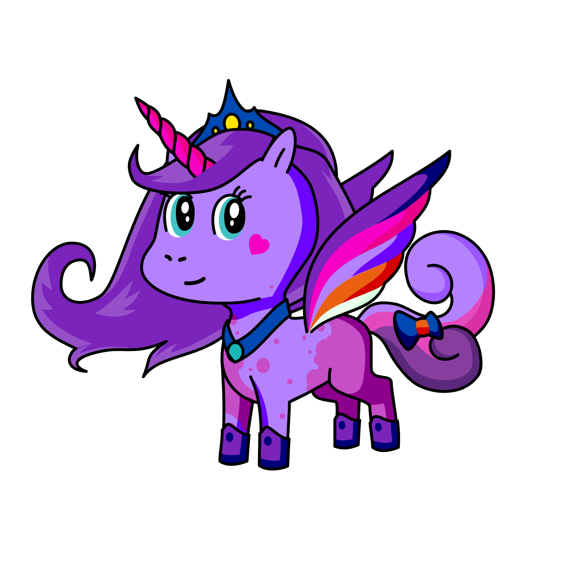 Amethyst Tormaline, the unicorn