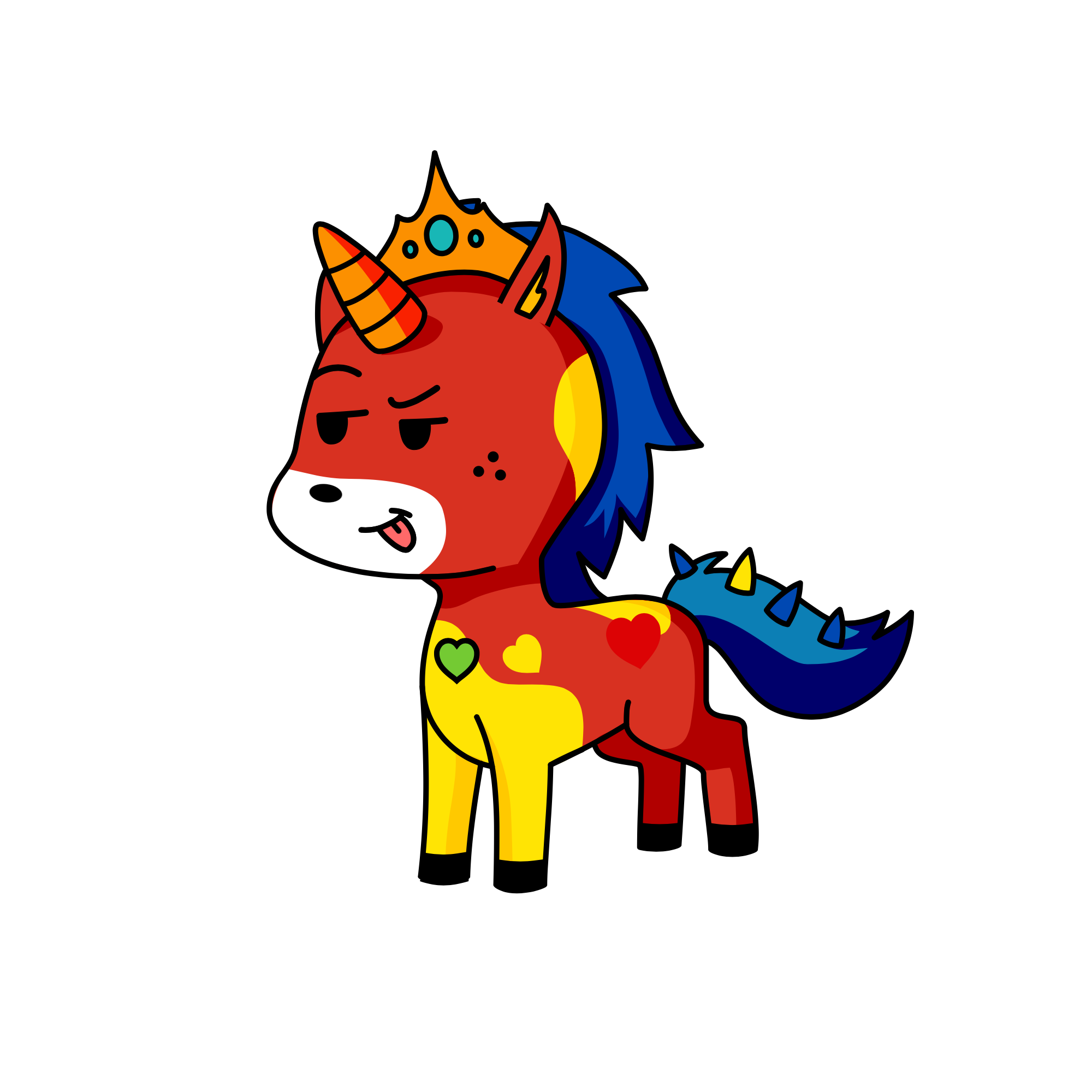 Faraha, the unicorn