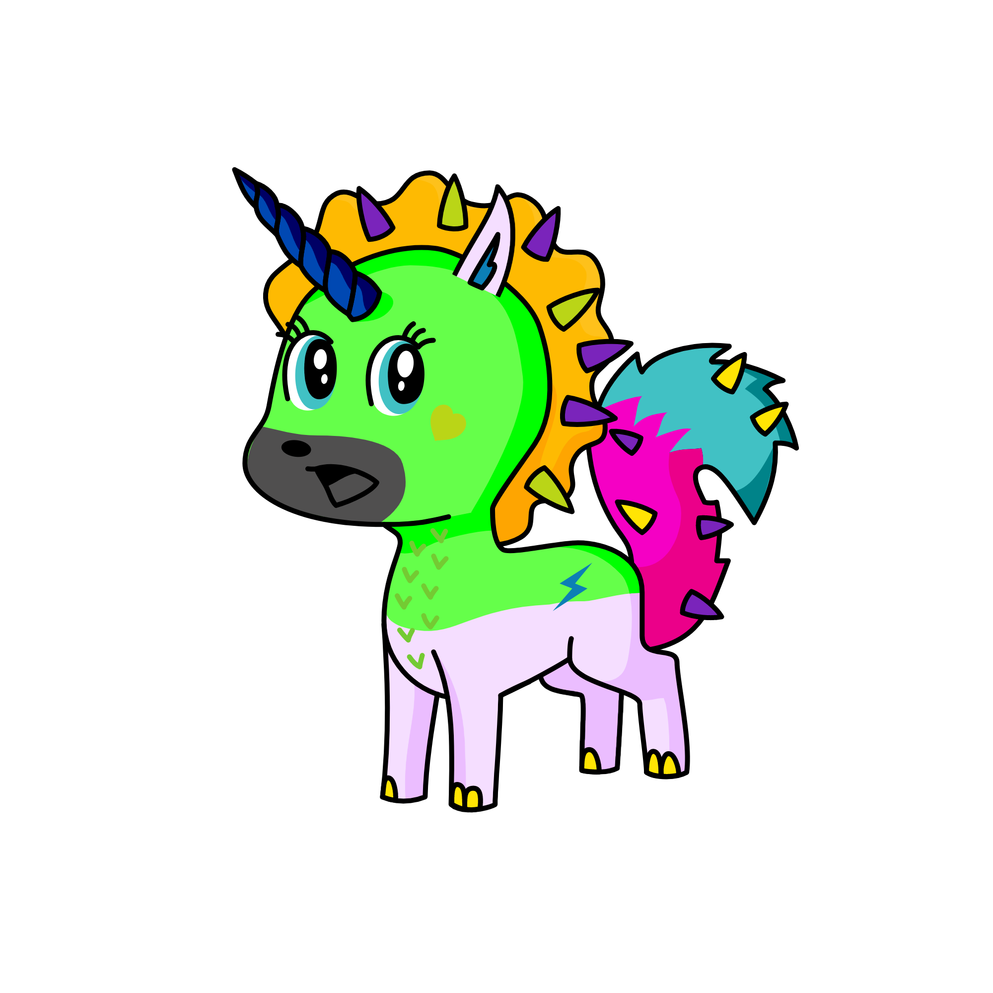 You Dumb Dumb, the unicorn