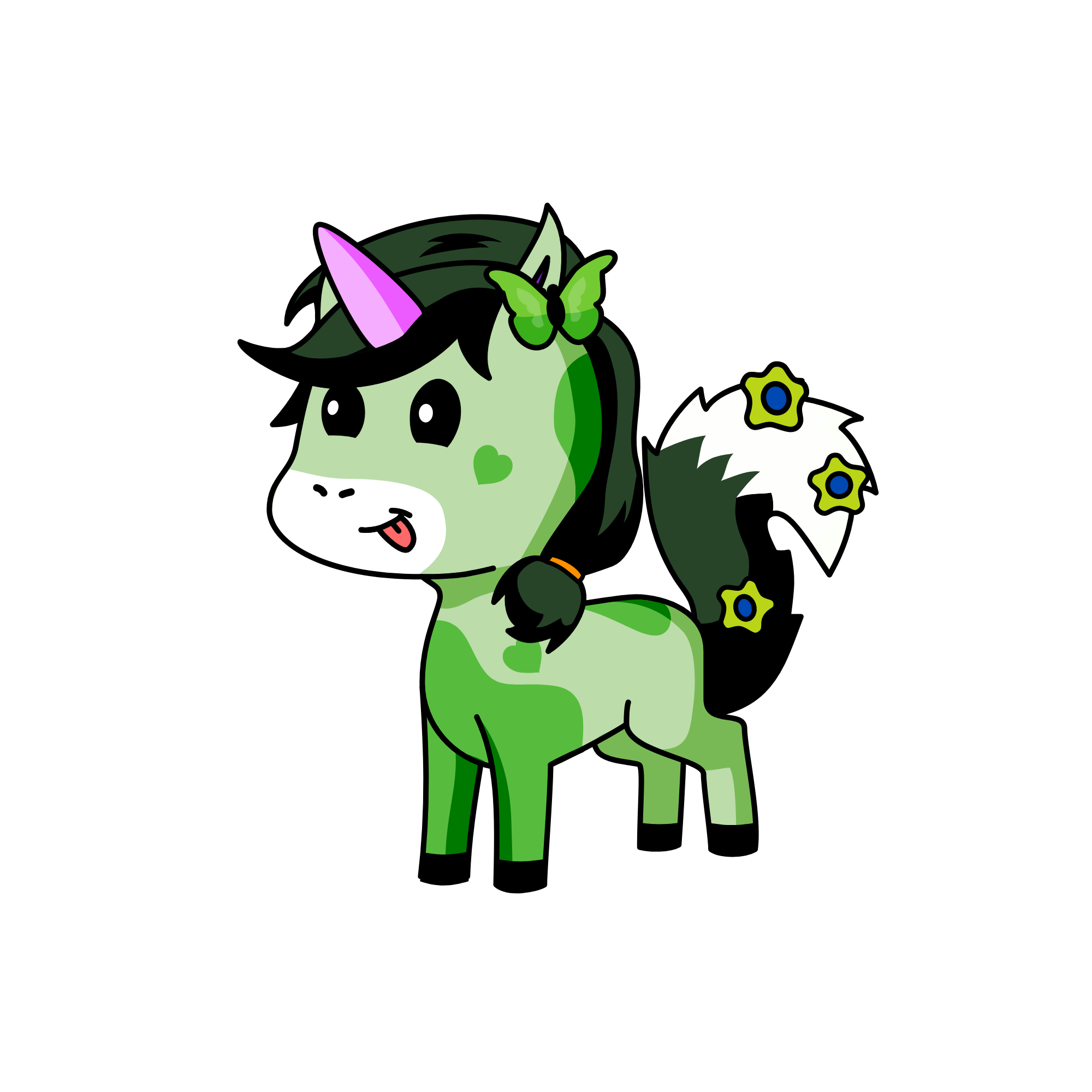 happy earth day, the unicorn