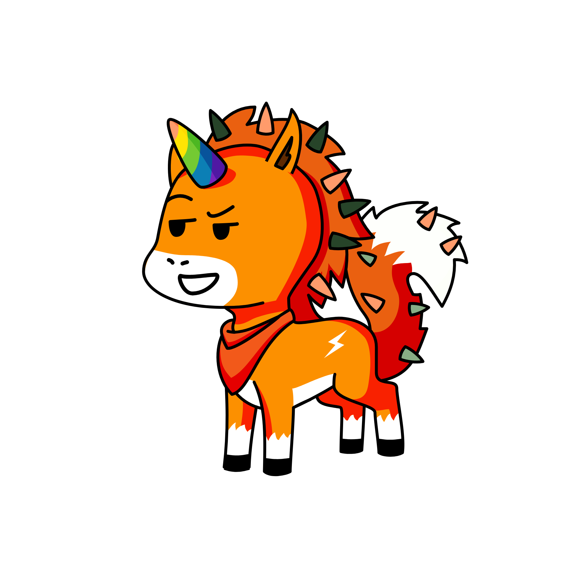 foxy, the unicorn