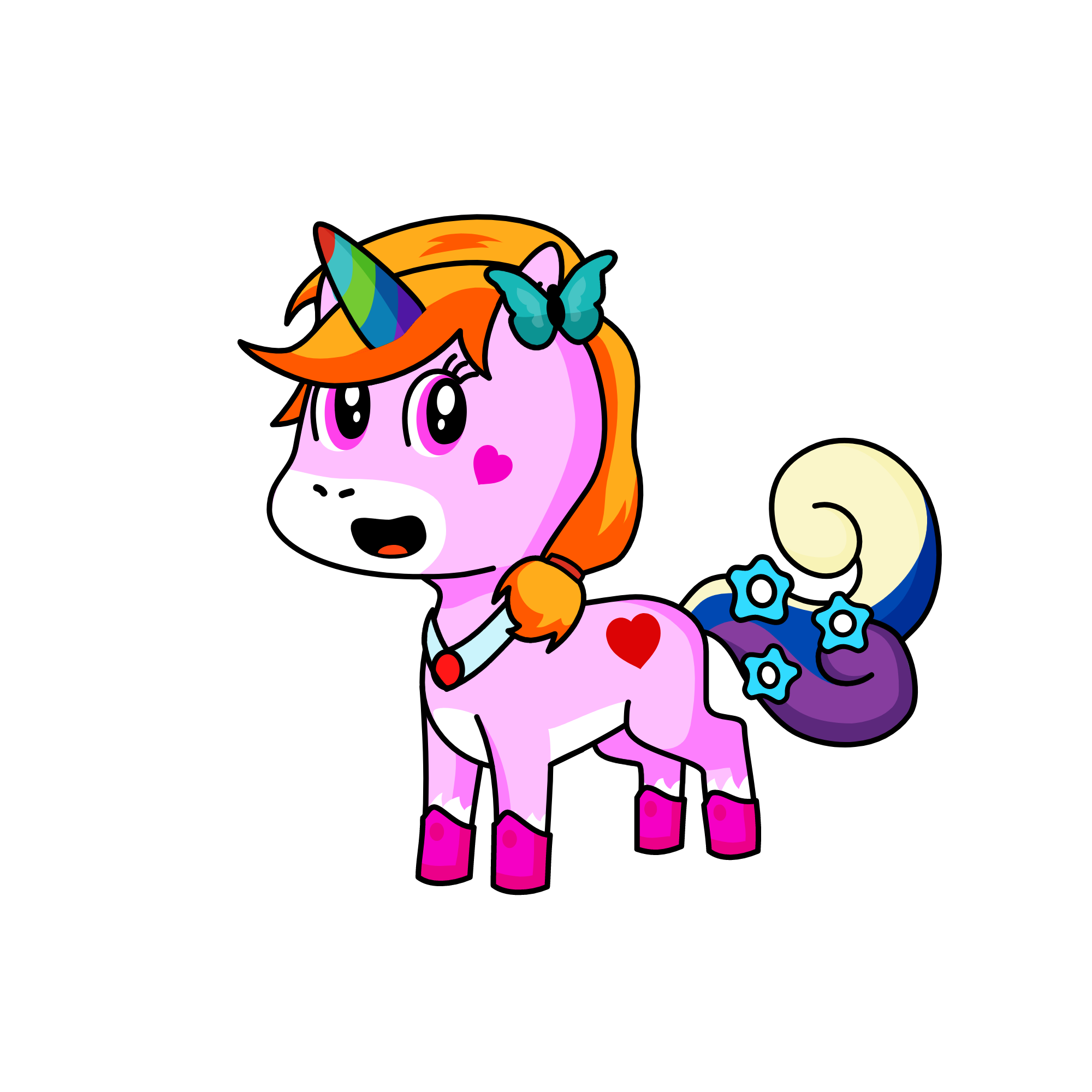 Adline, the unicorn