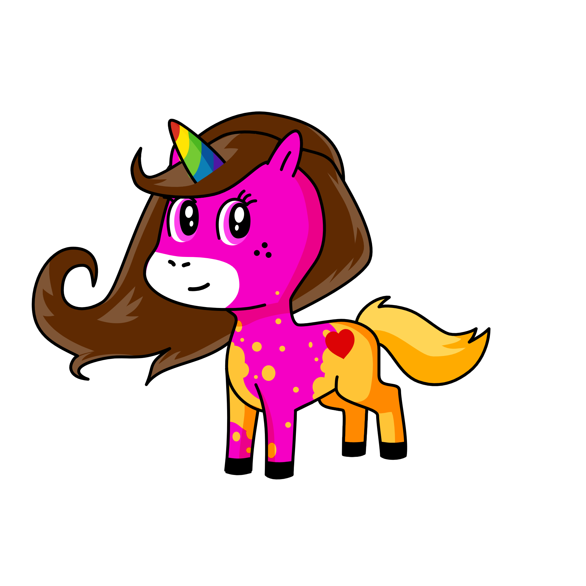 flower, the unicorn