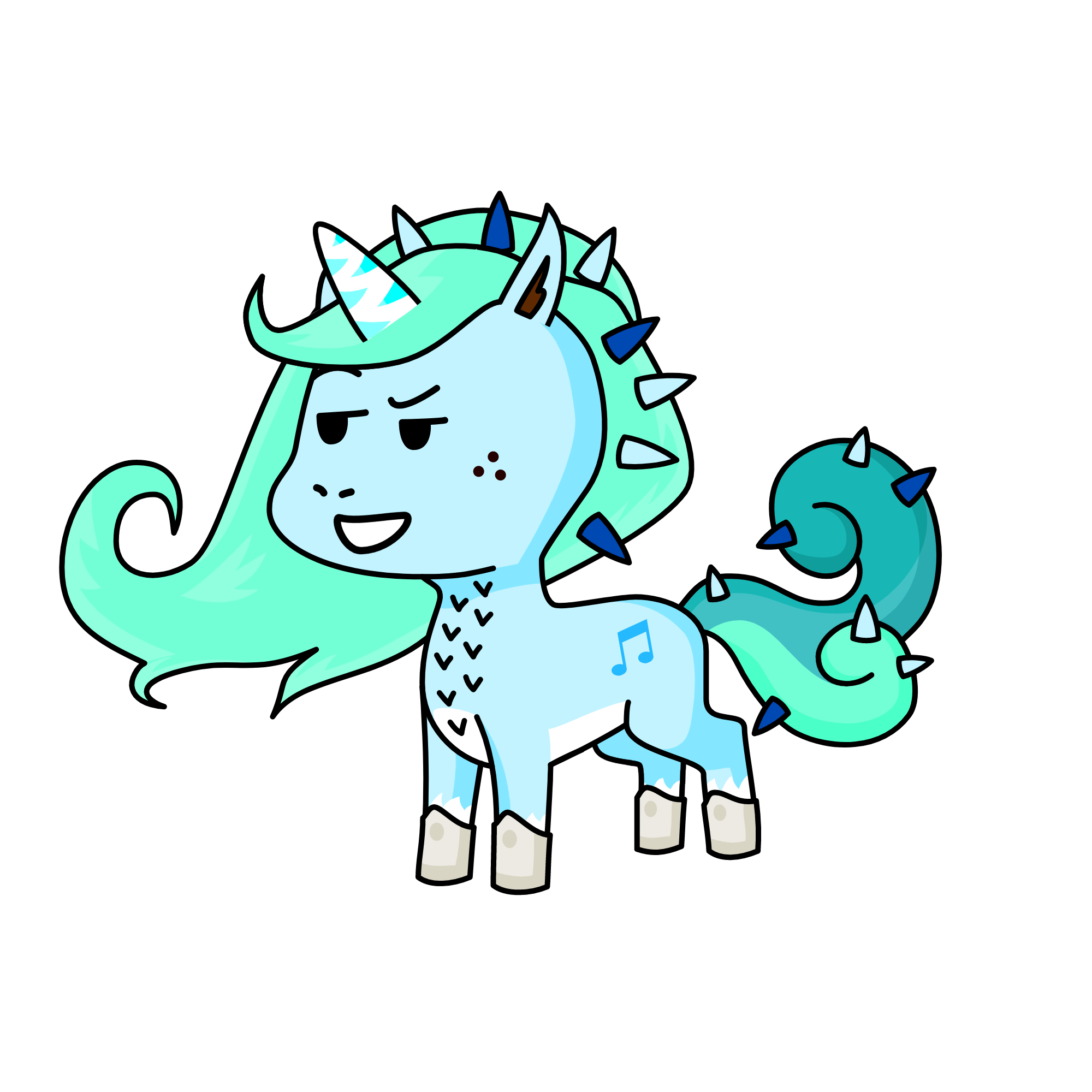 Axel, the unicorn