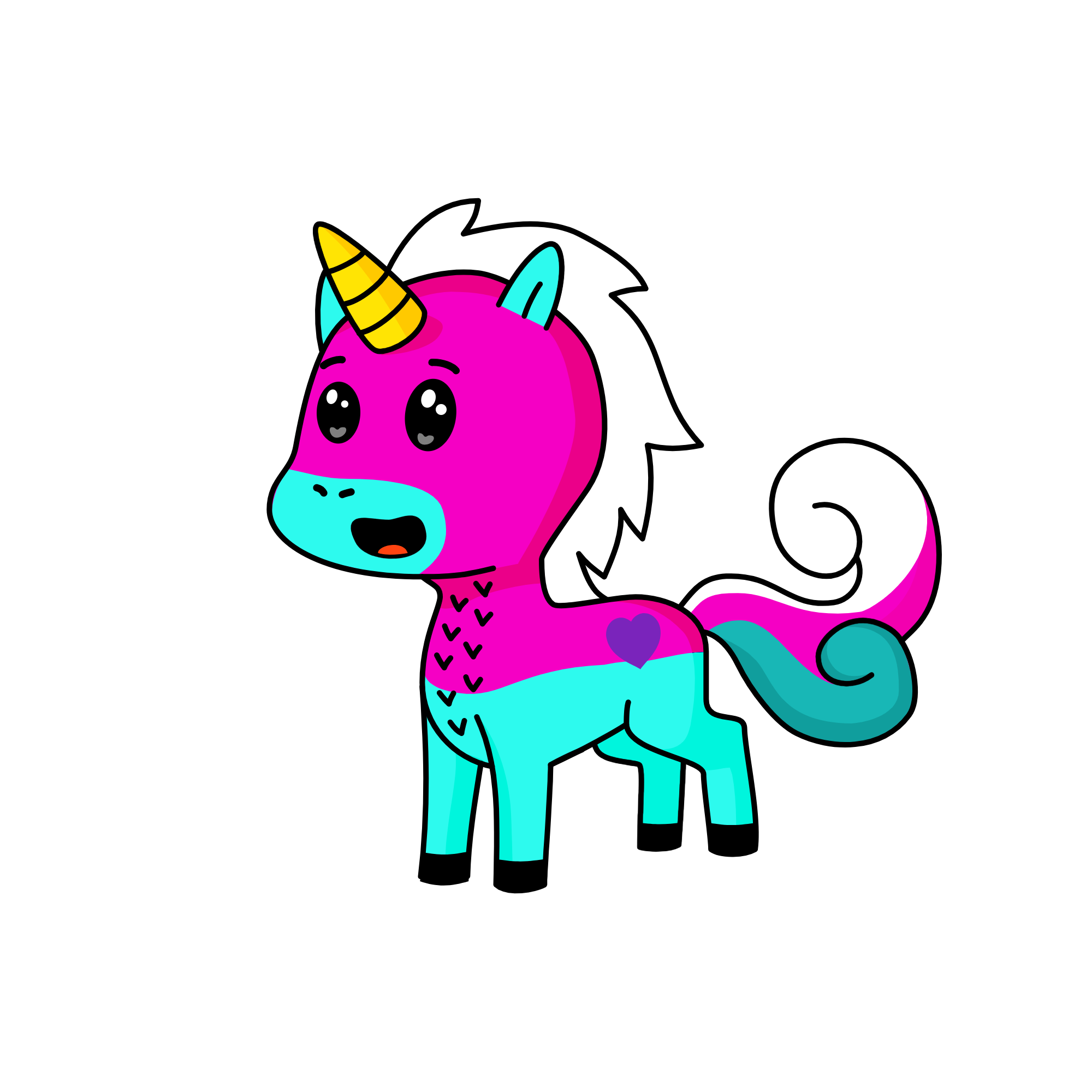 Ellie, the unicorn