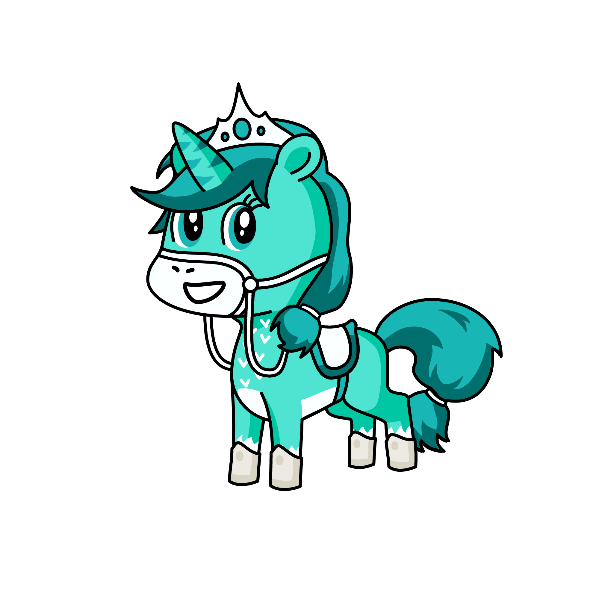 Misty, the unicorn