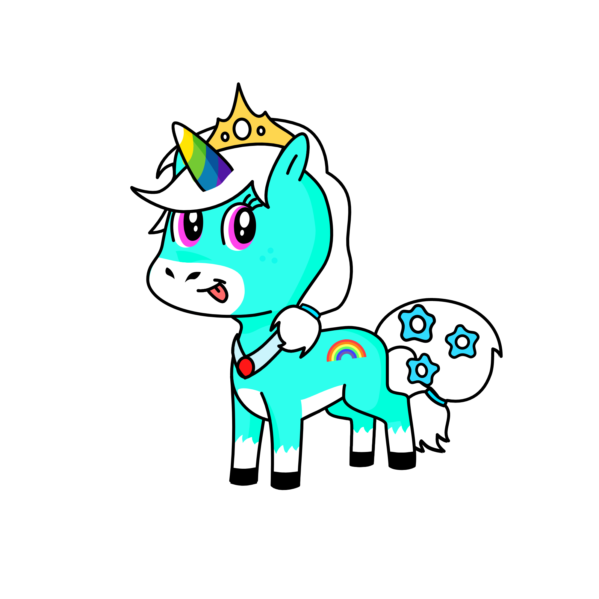 loli pop, the unicorn