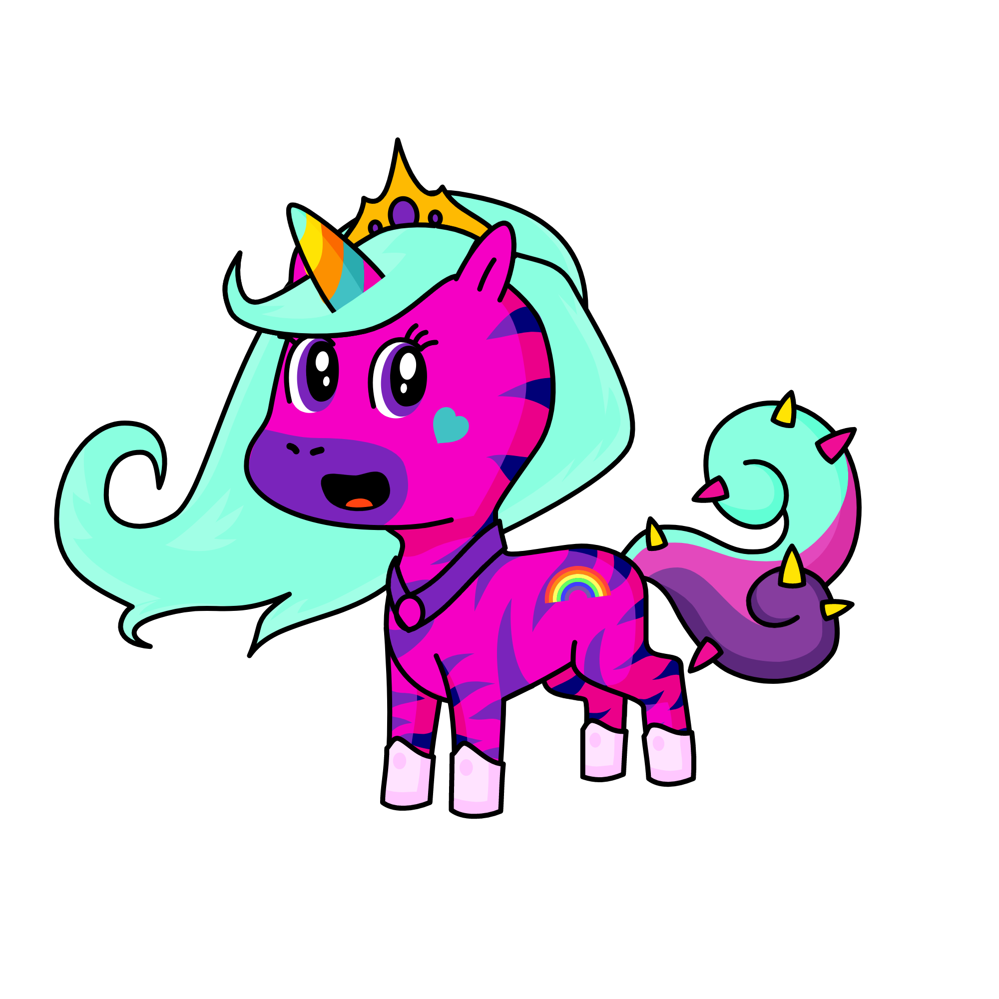 zebracorn, the unicorn