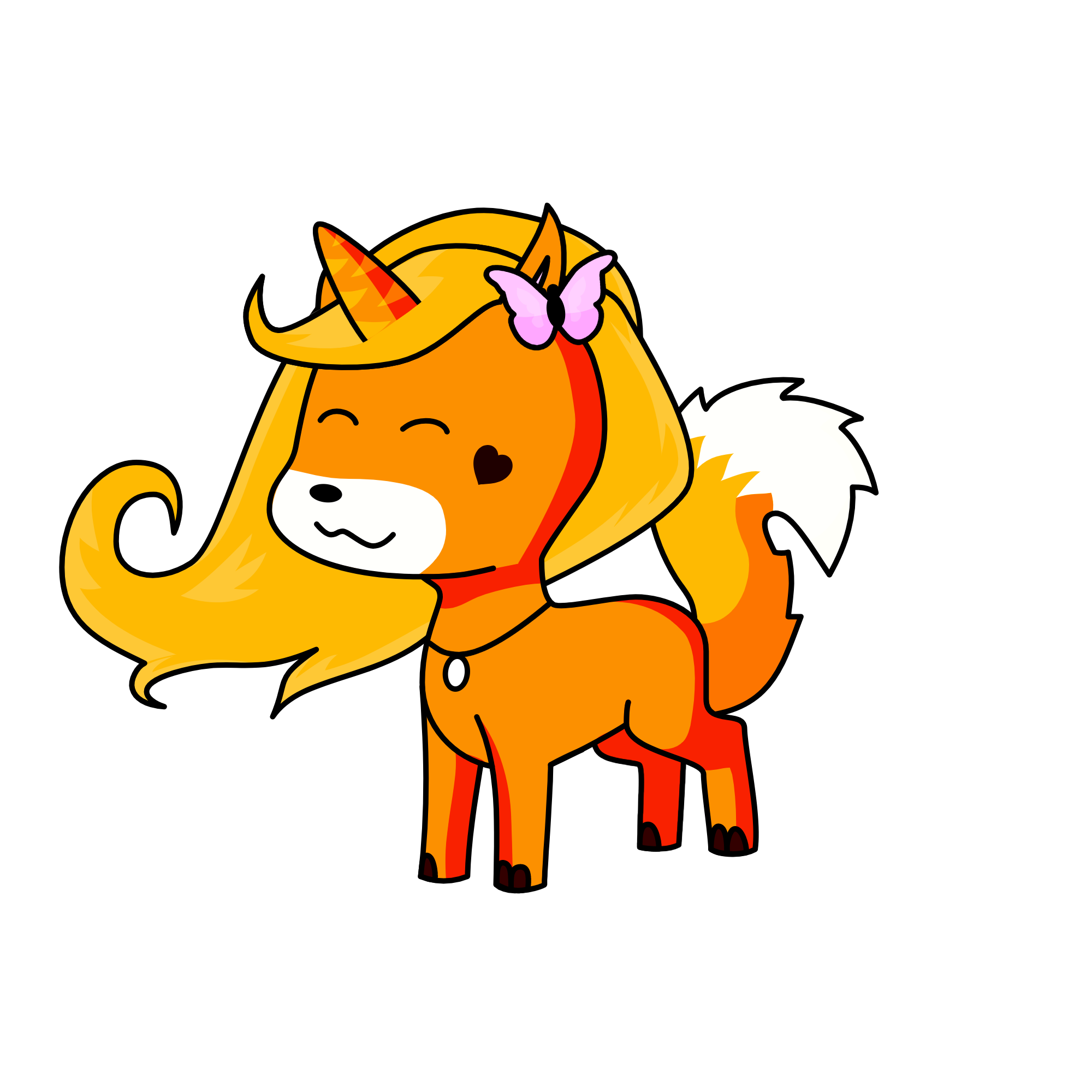 roxy THE foxy, the unicorn