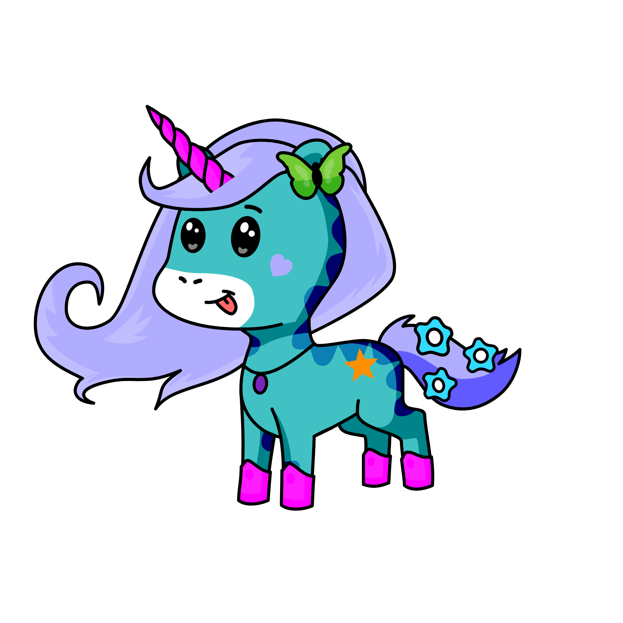 Magic, the unicorn
