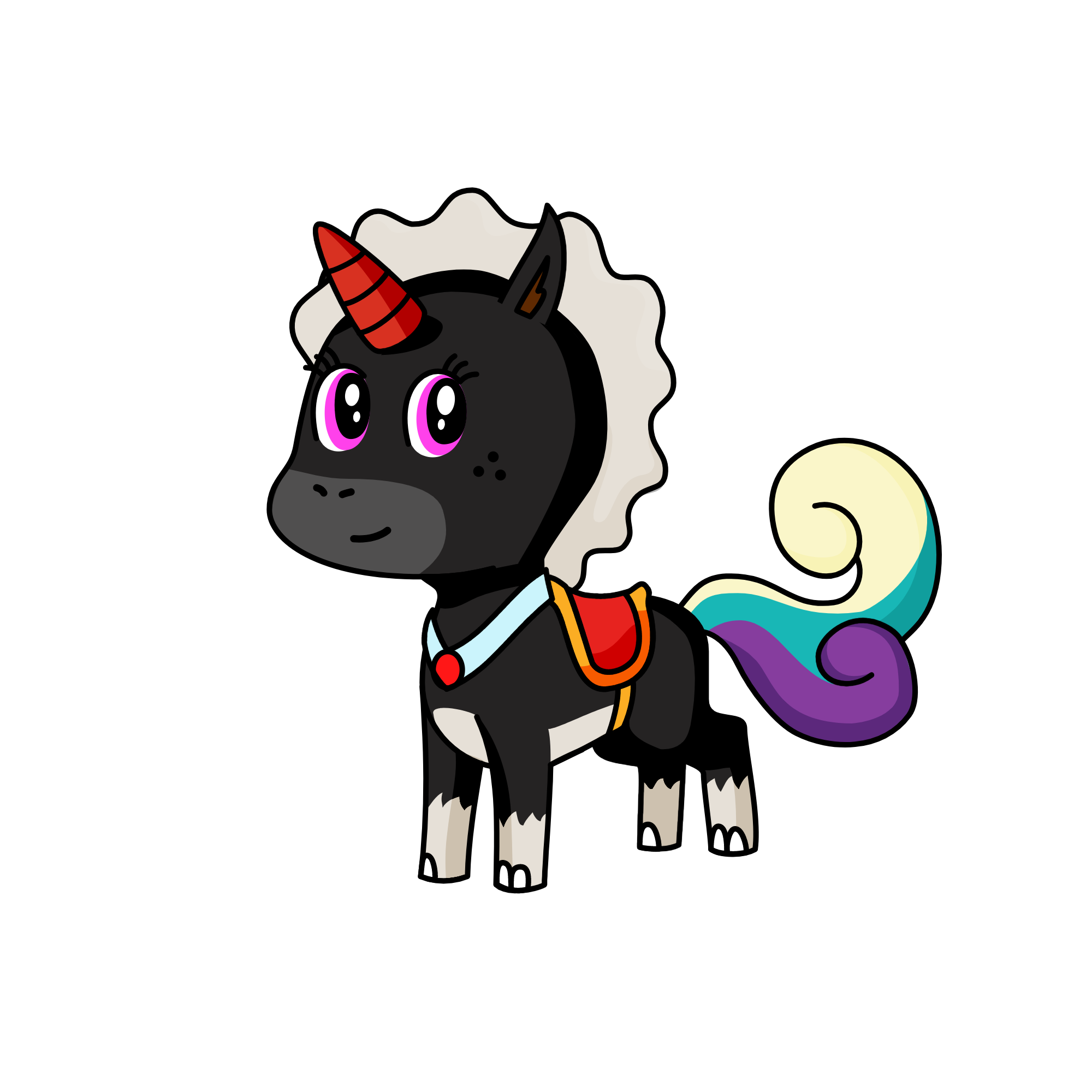 teddy, the unicorn