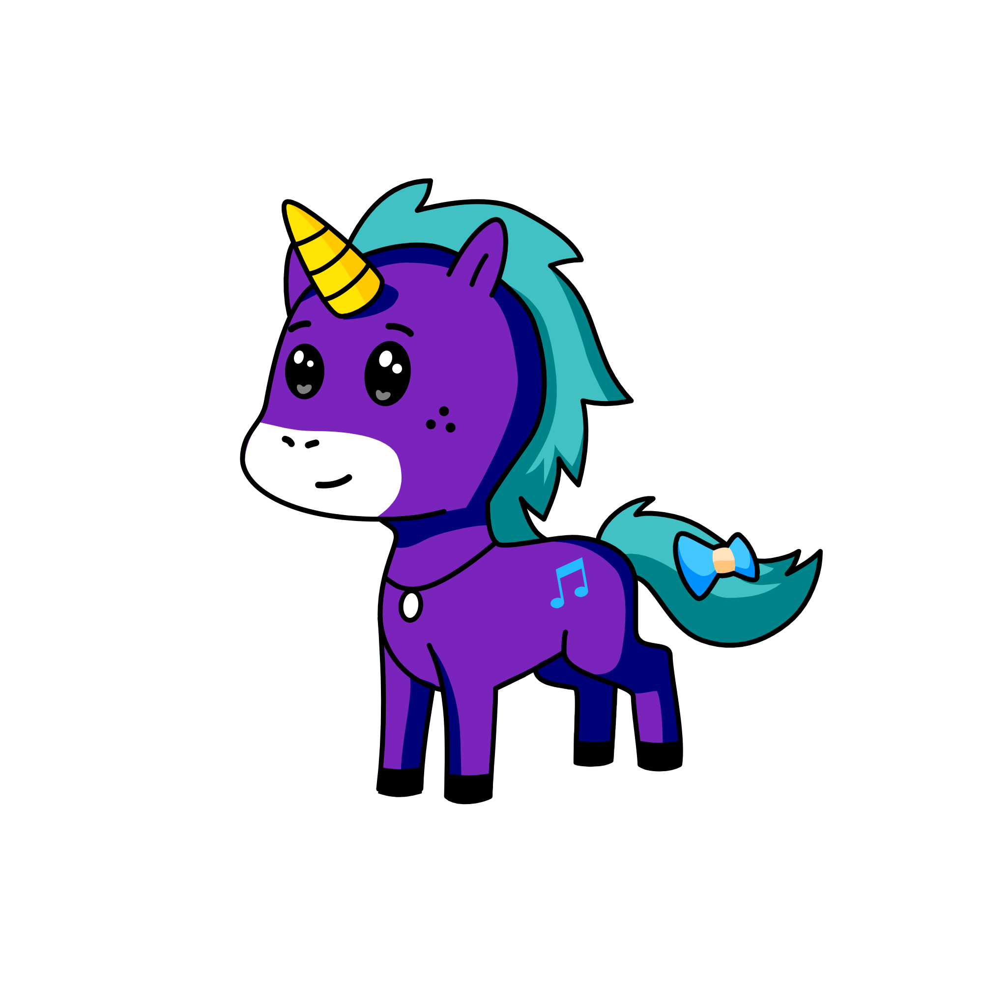 by mika, the unicorn