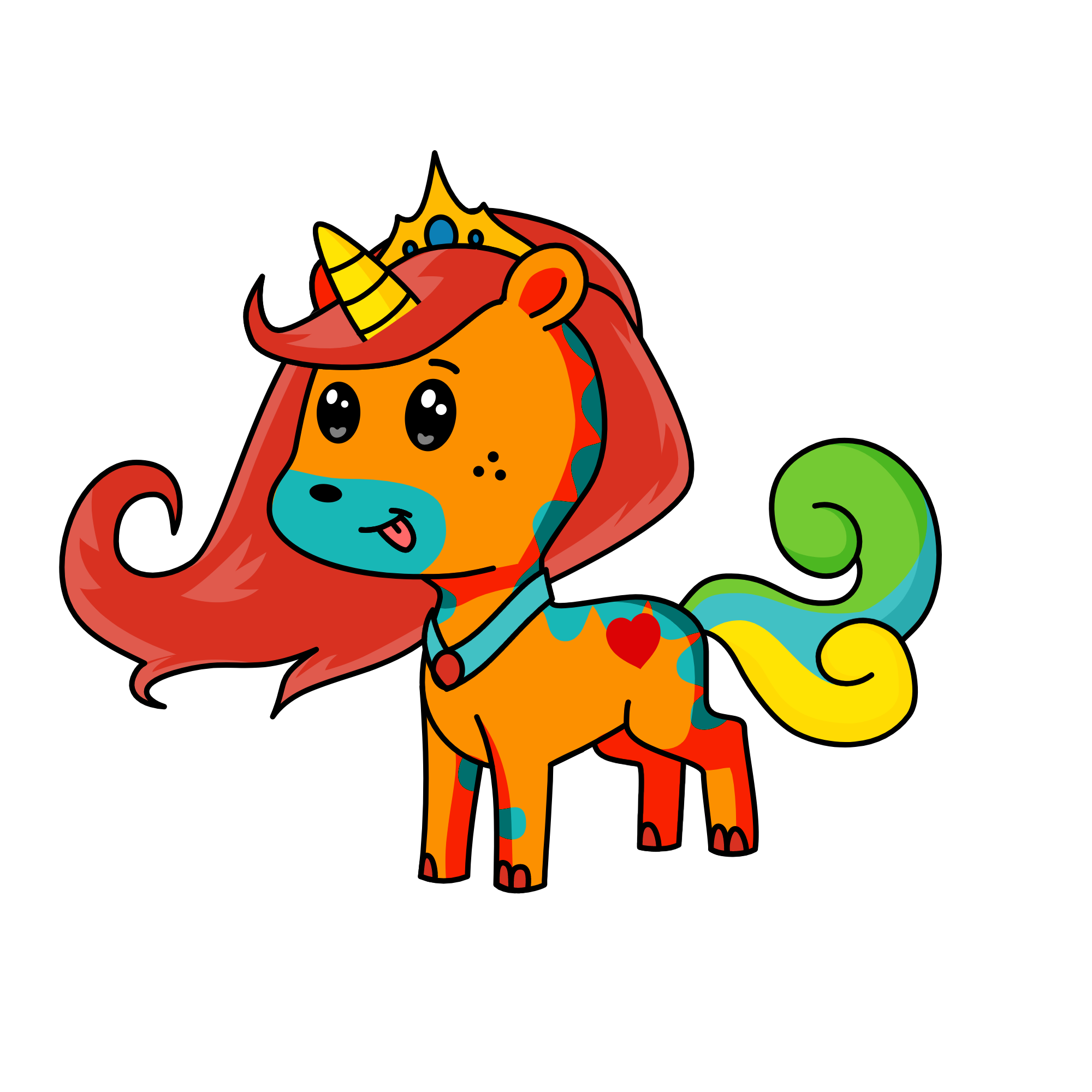 Saron, the unicorn
