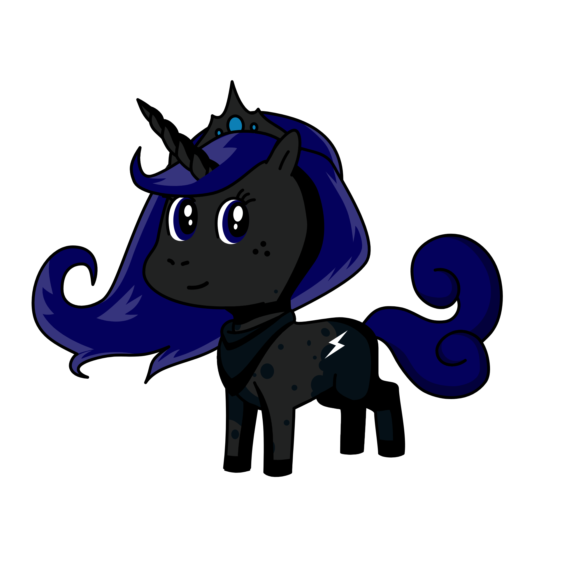 Luna, the unicorn
