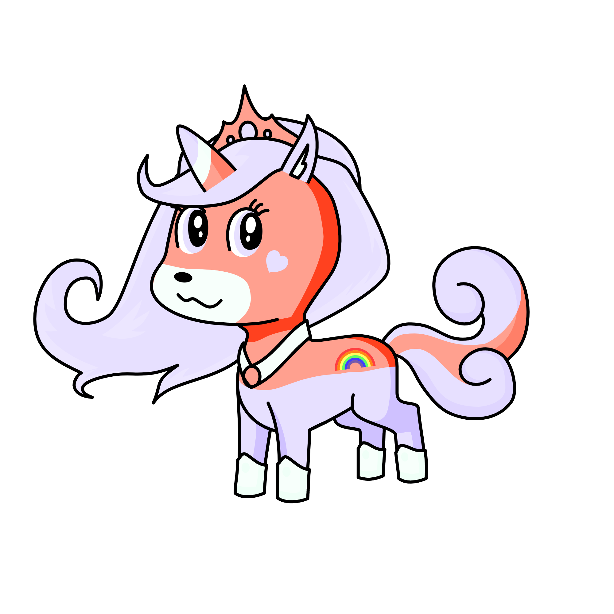 Cuty, the unicorn