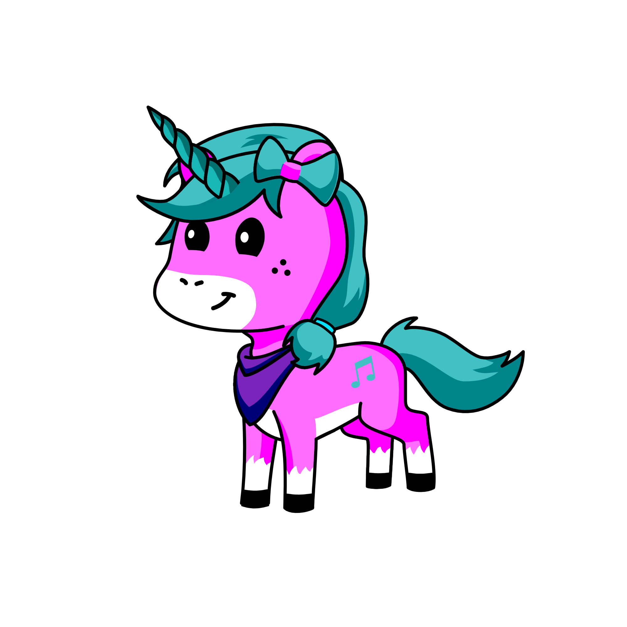 Calicorn , the unicorn
