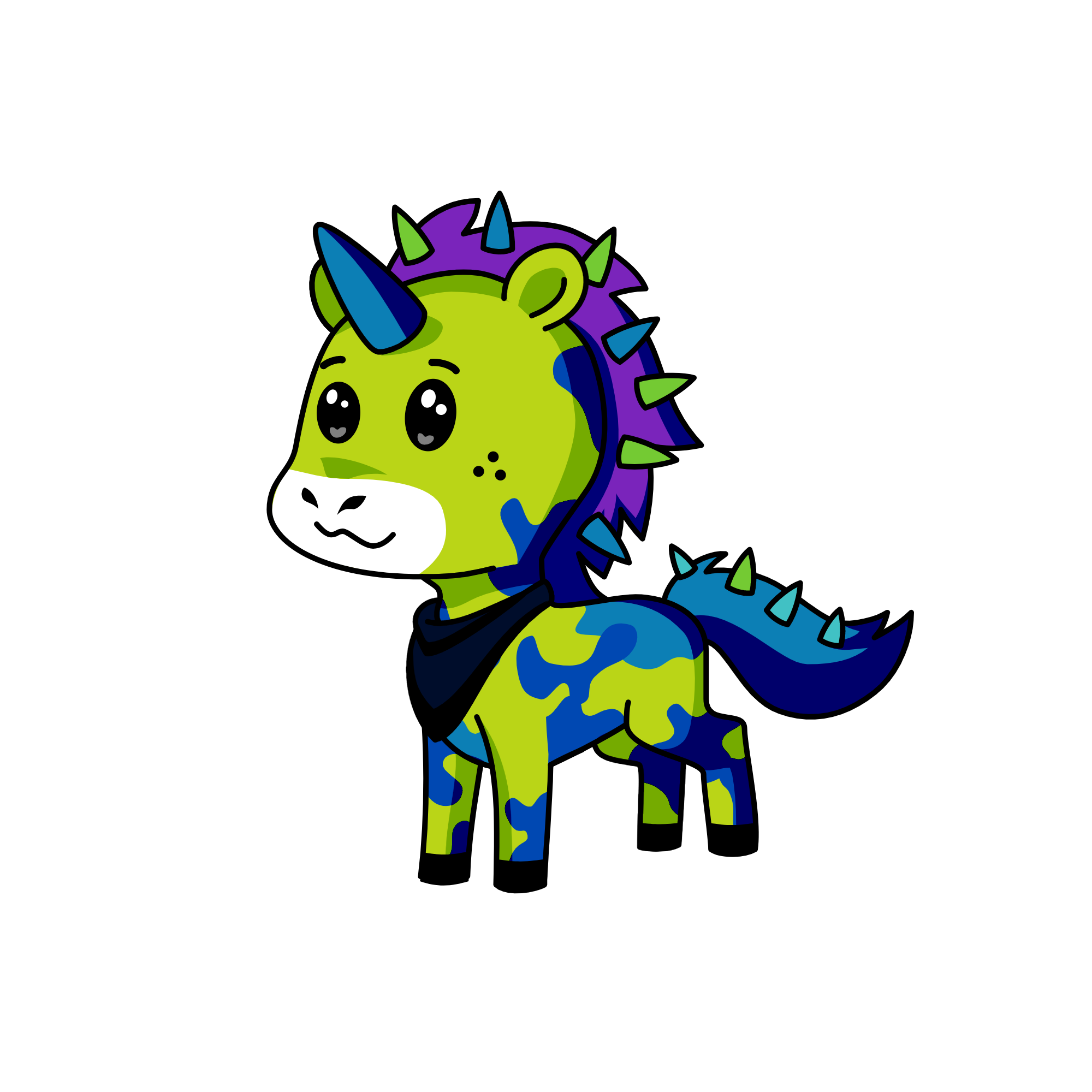 Spickie, the unicorn