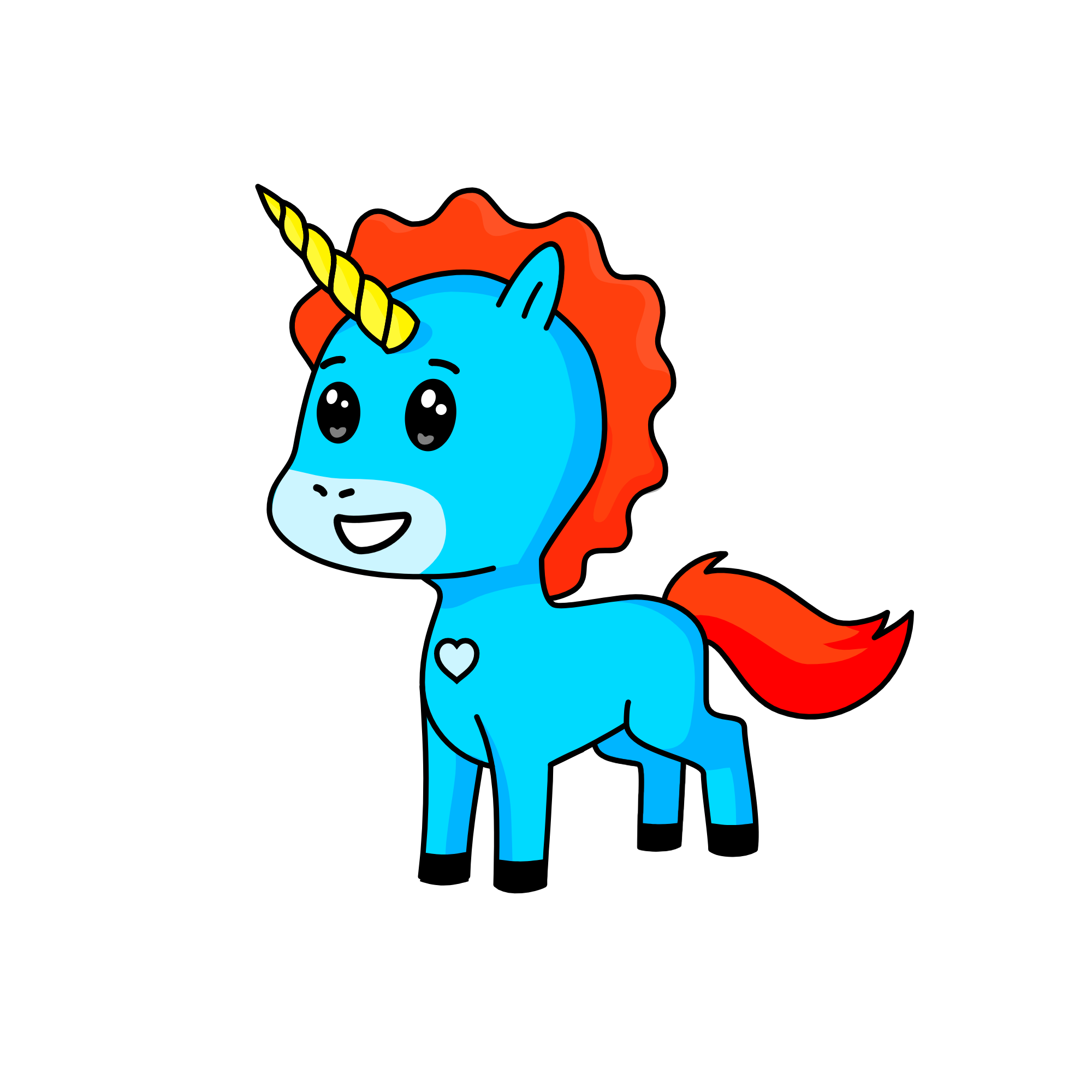 Doodle, the unicorn