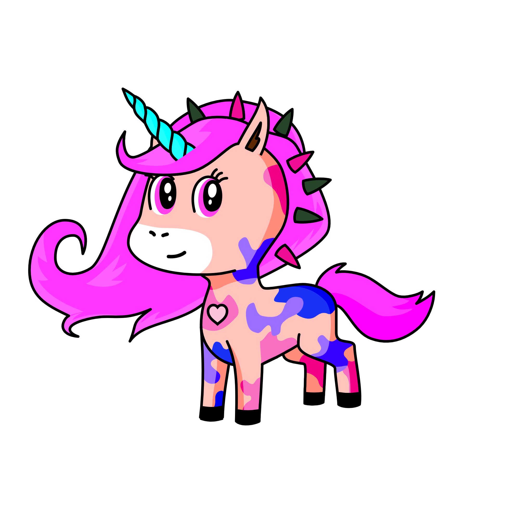 Shaunda, the unicorn