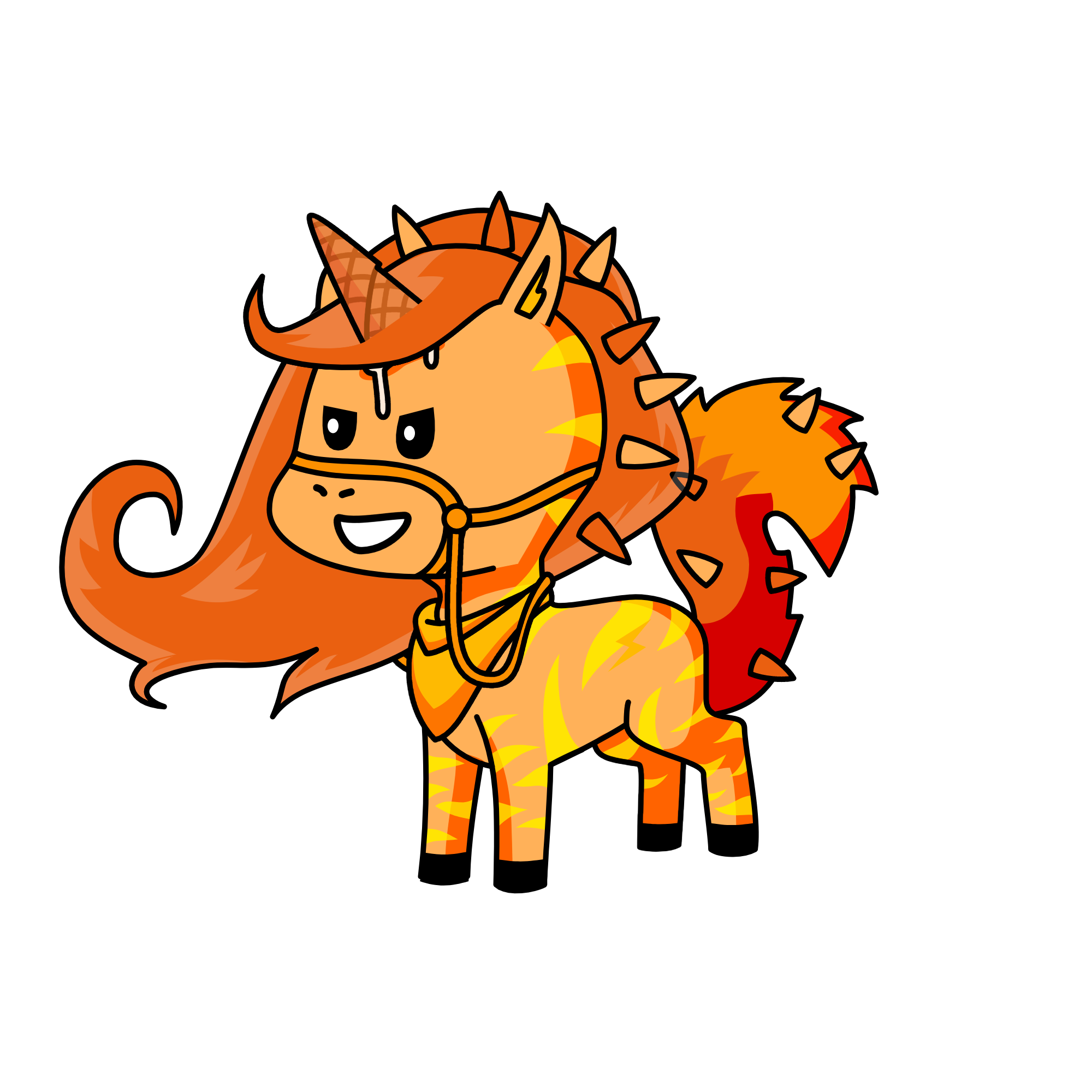 Lastedly Summer, the unicorn