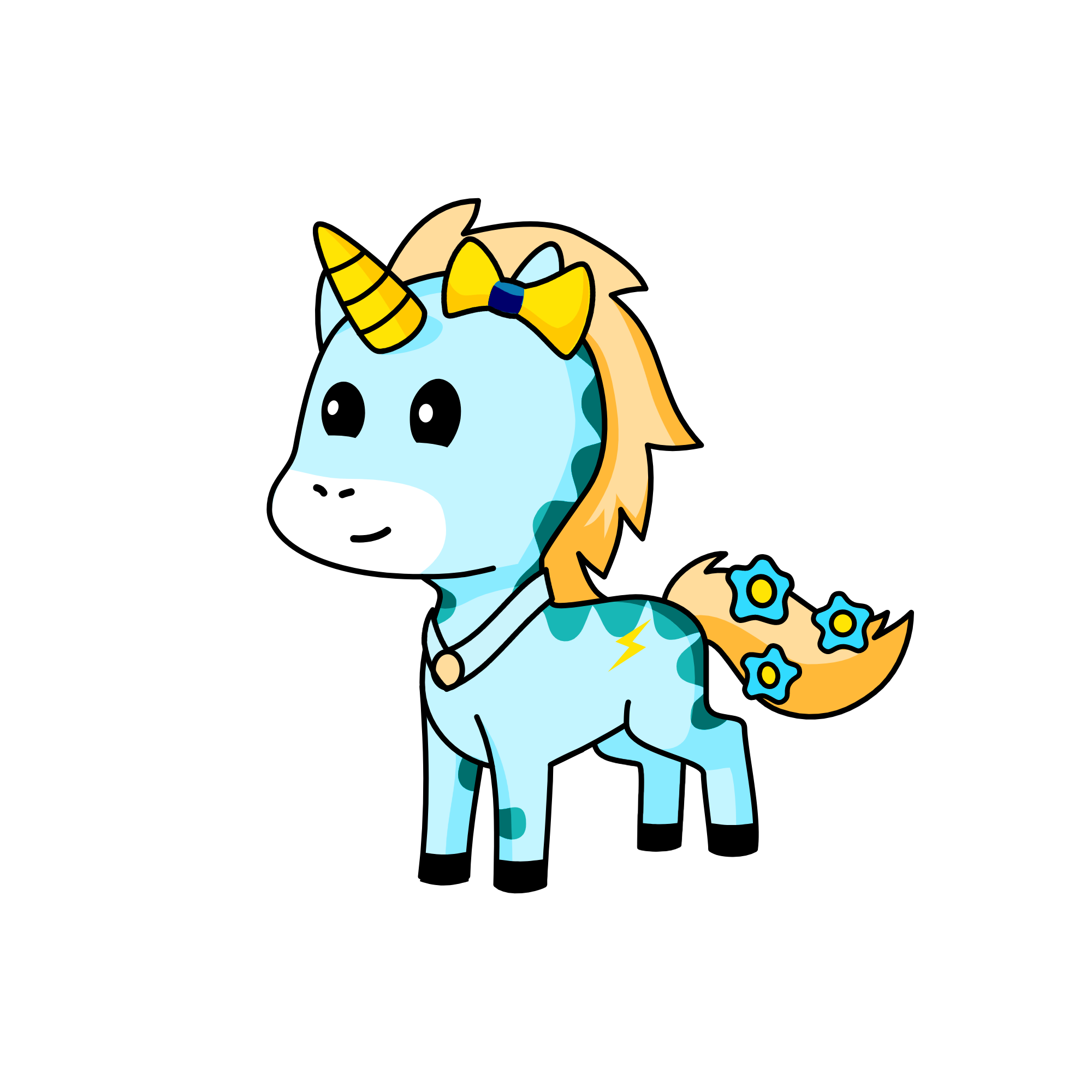 Brave, the unicorn